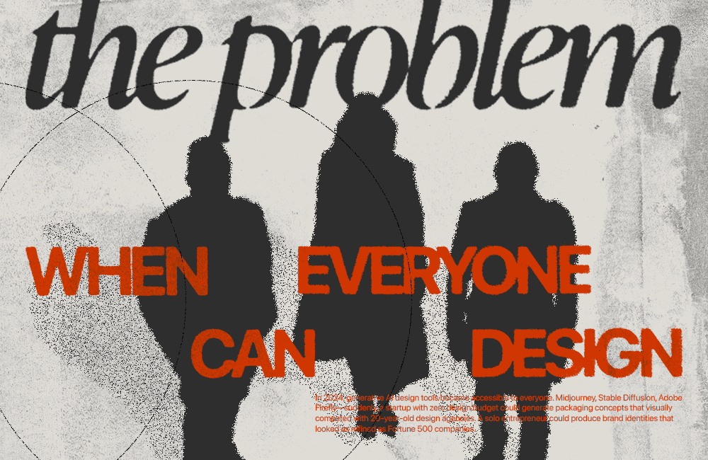 Handmade design rebellion visual