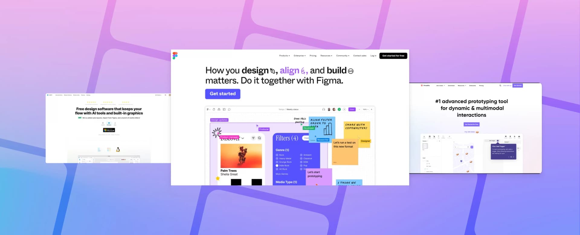 Comparison of design tools including Lunacy