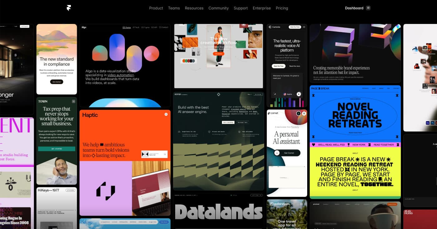 Framer interface example