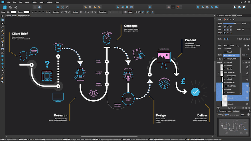 Affinity Designer interface
