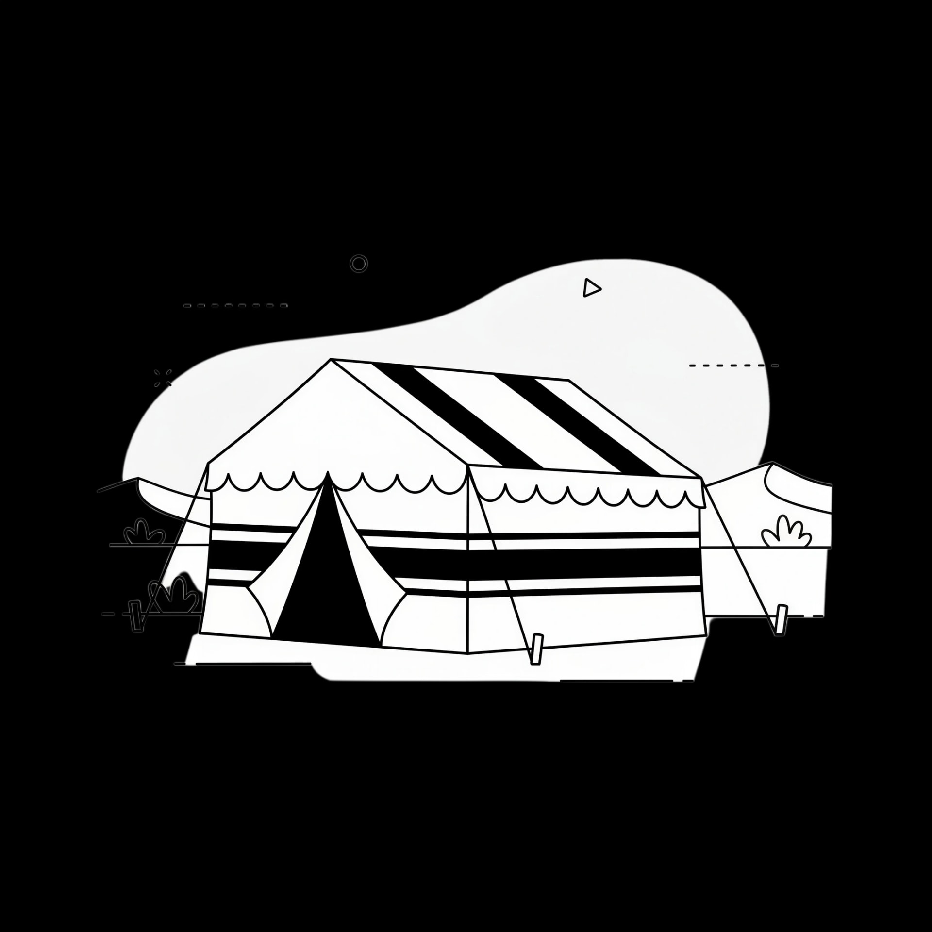 Bedouin Desert Tent