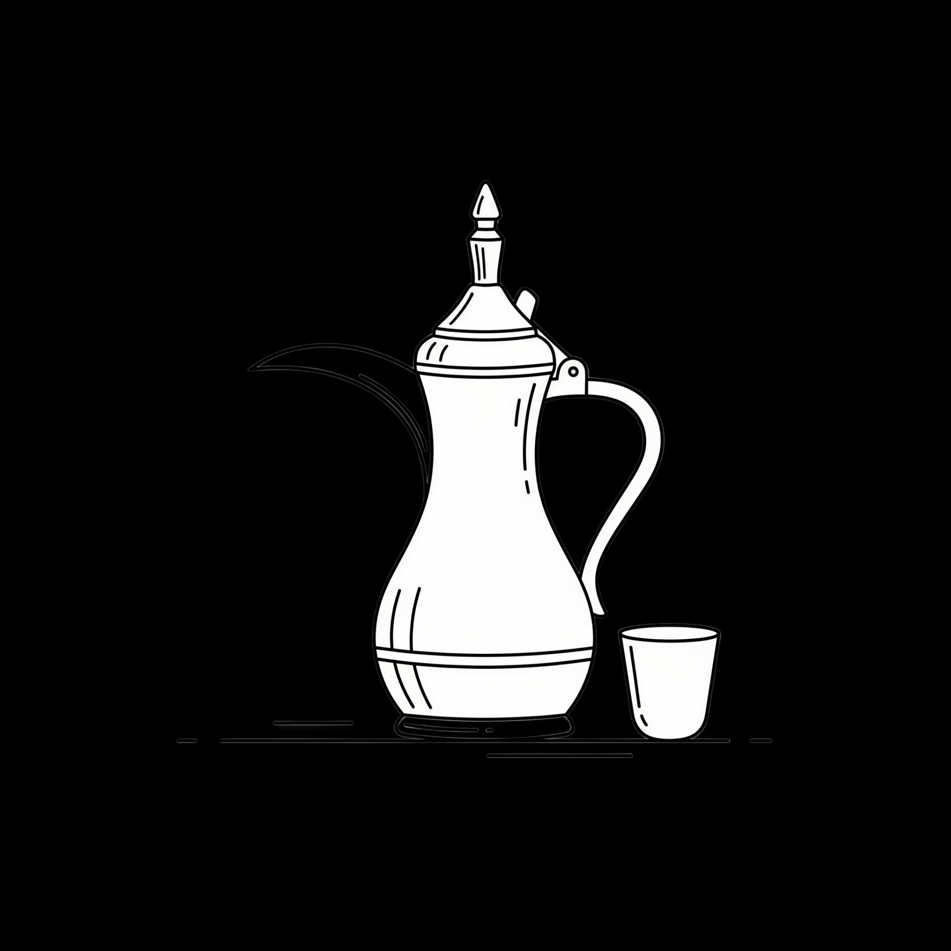 Arabic Dallah Coffee Pot