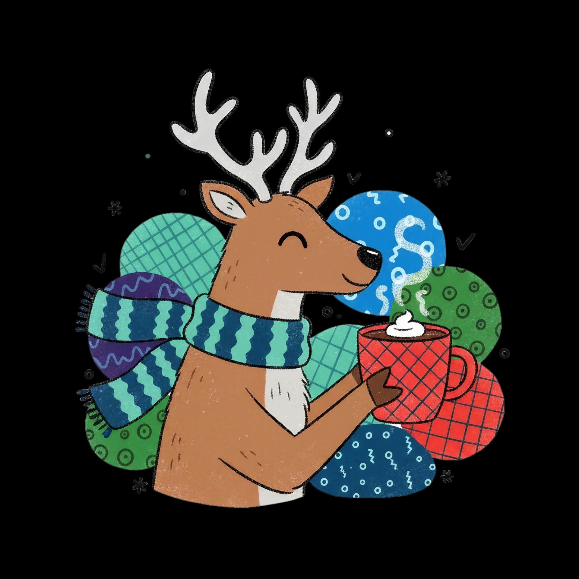 Reindeer Cocoa Break