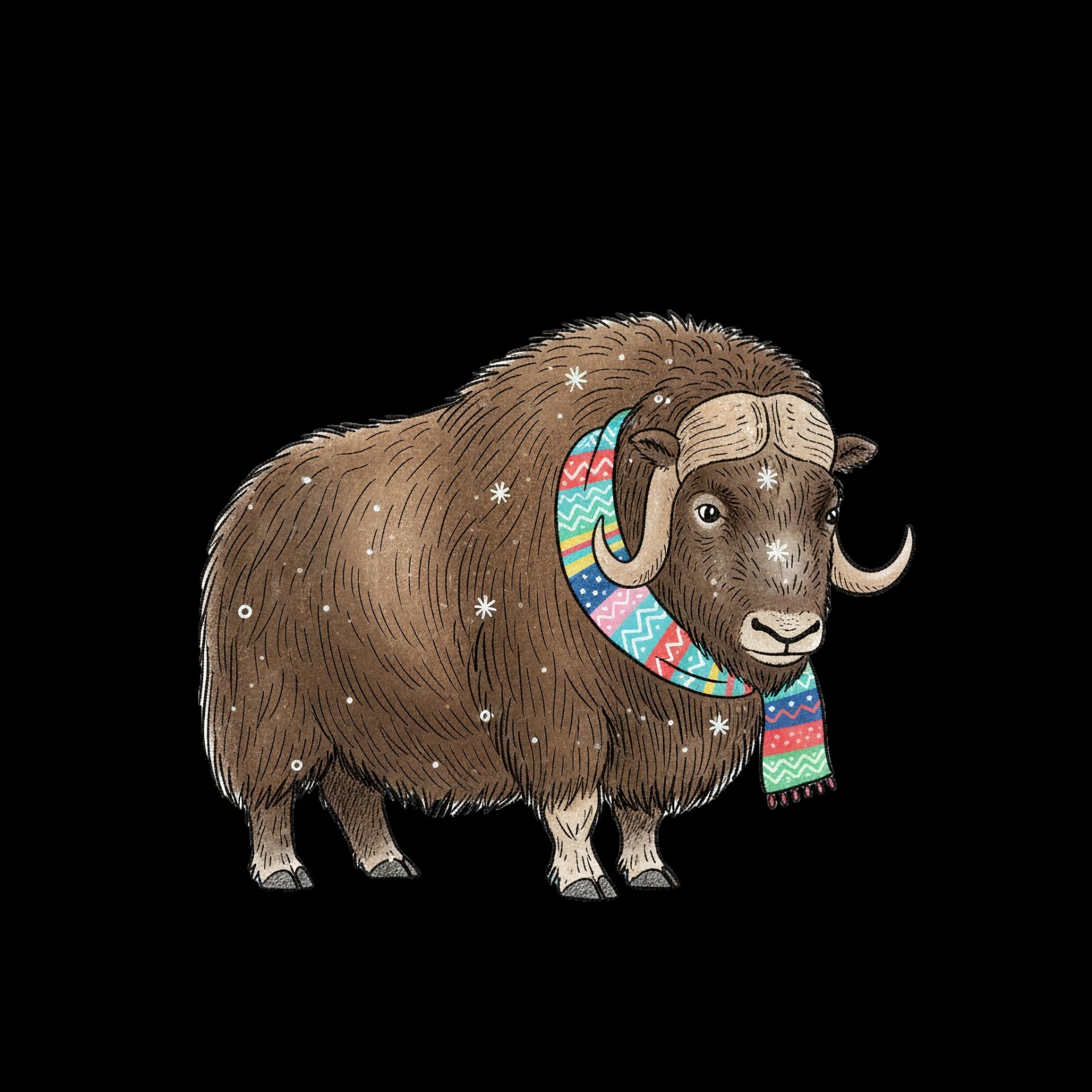 Cozy Musk Ox