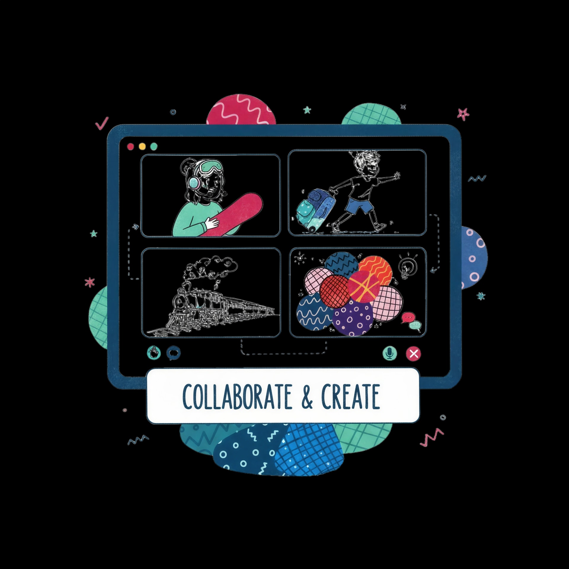 Virtual Team Meeting