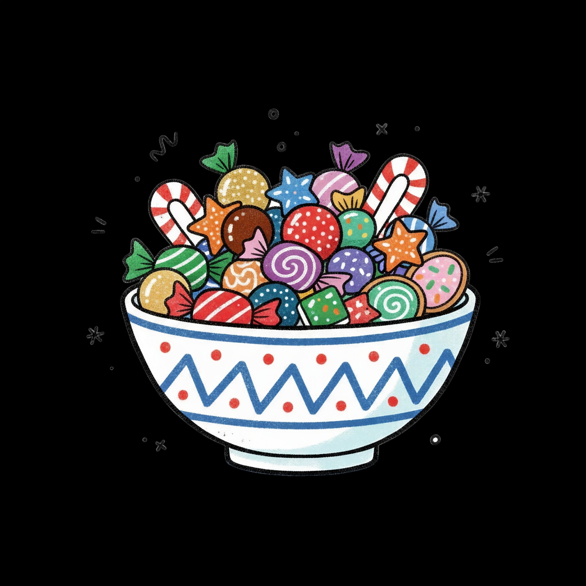 Holiday Candy Bowl