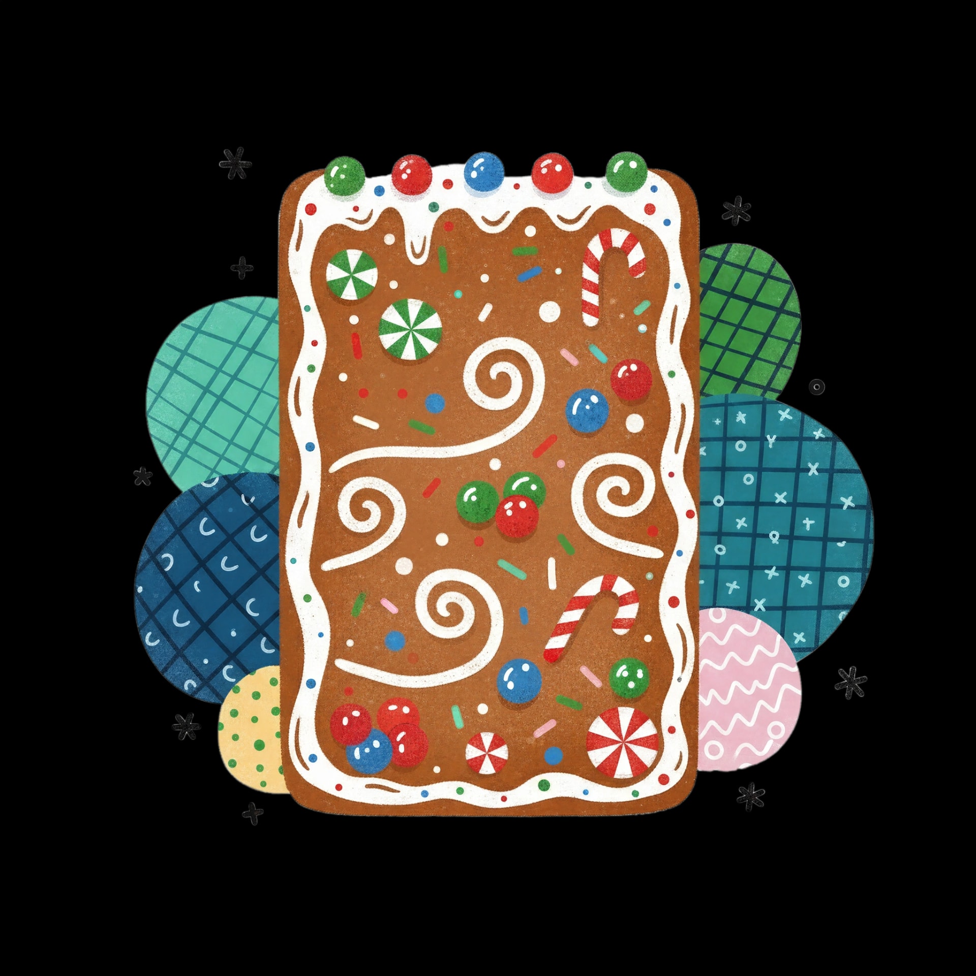 Gingerbread House Piece