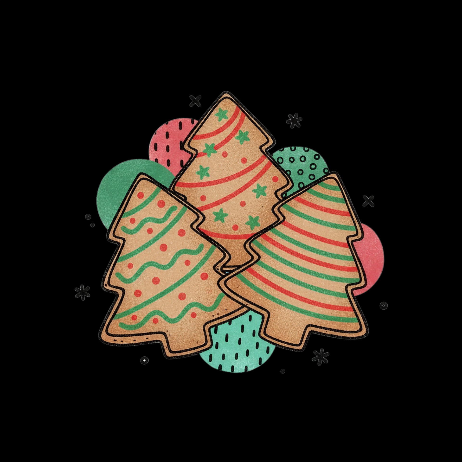 Christmas Tree Cookies