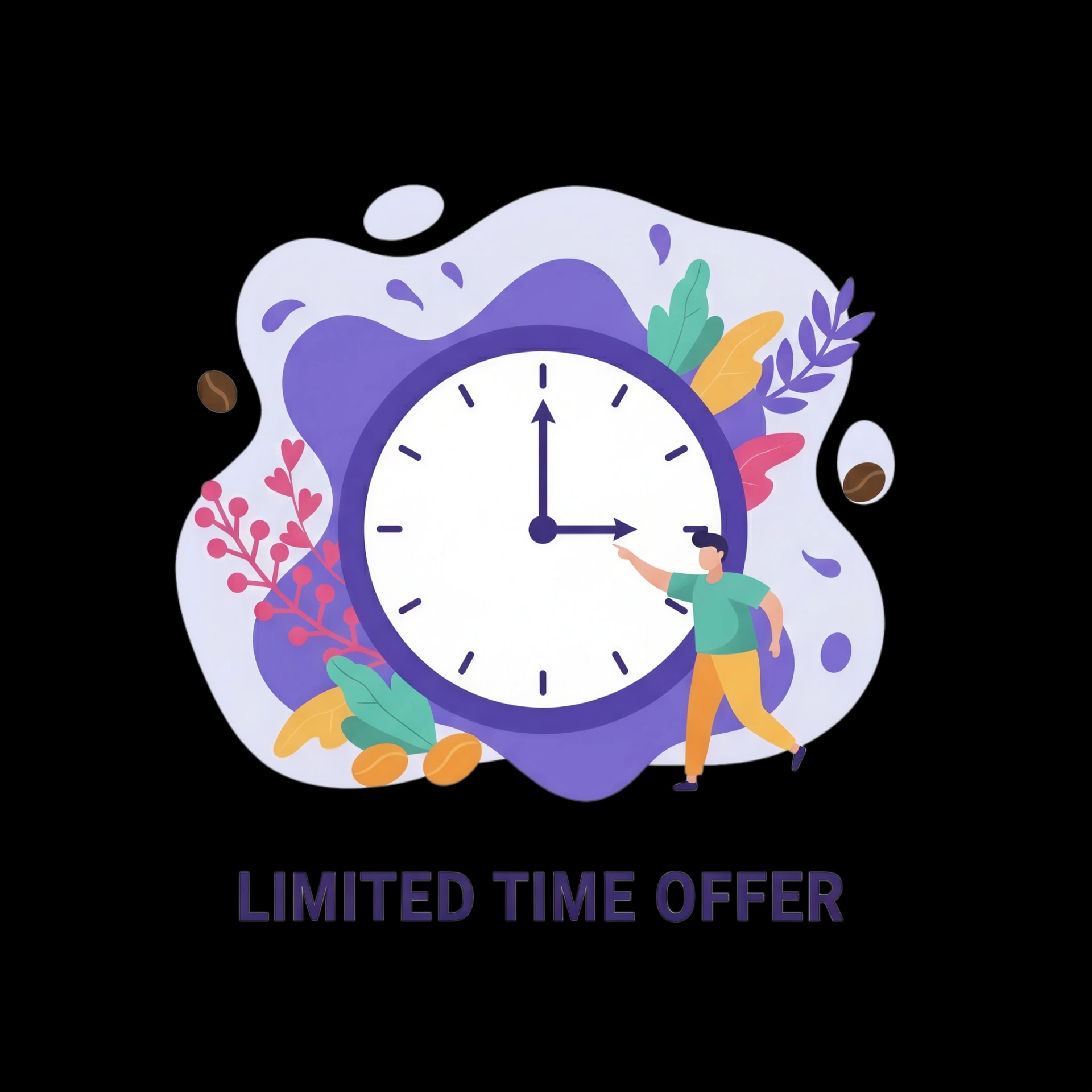 Limited Time Offer Clock
