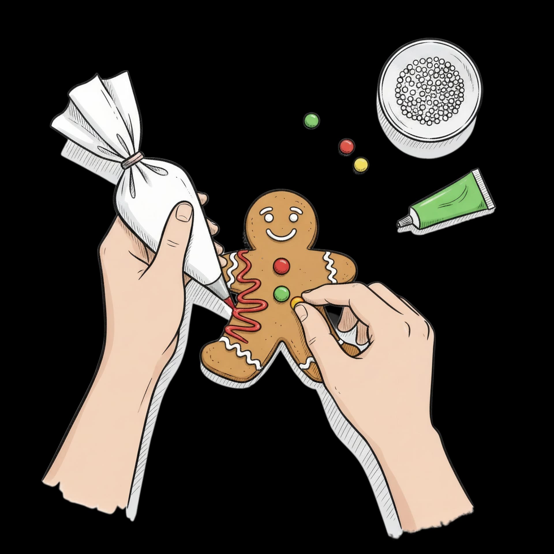 Gingerbread Man Decor