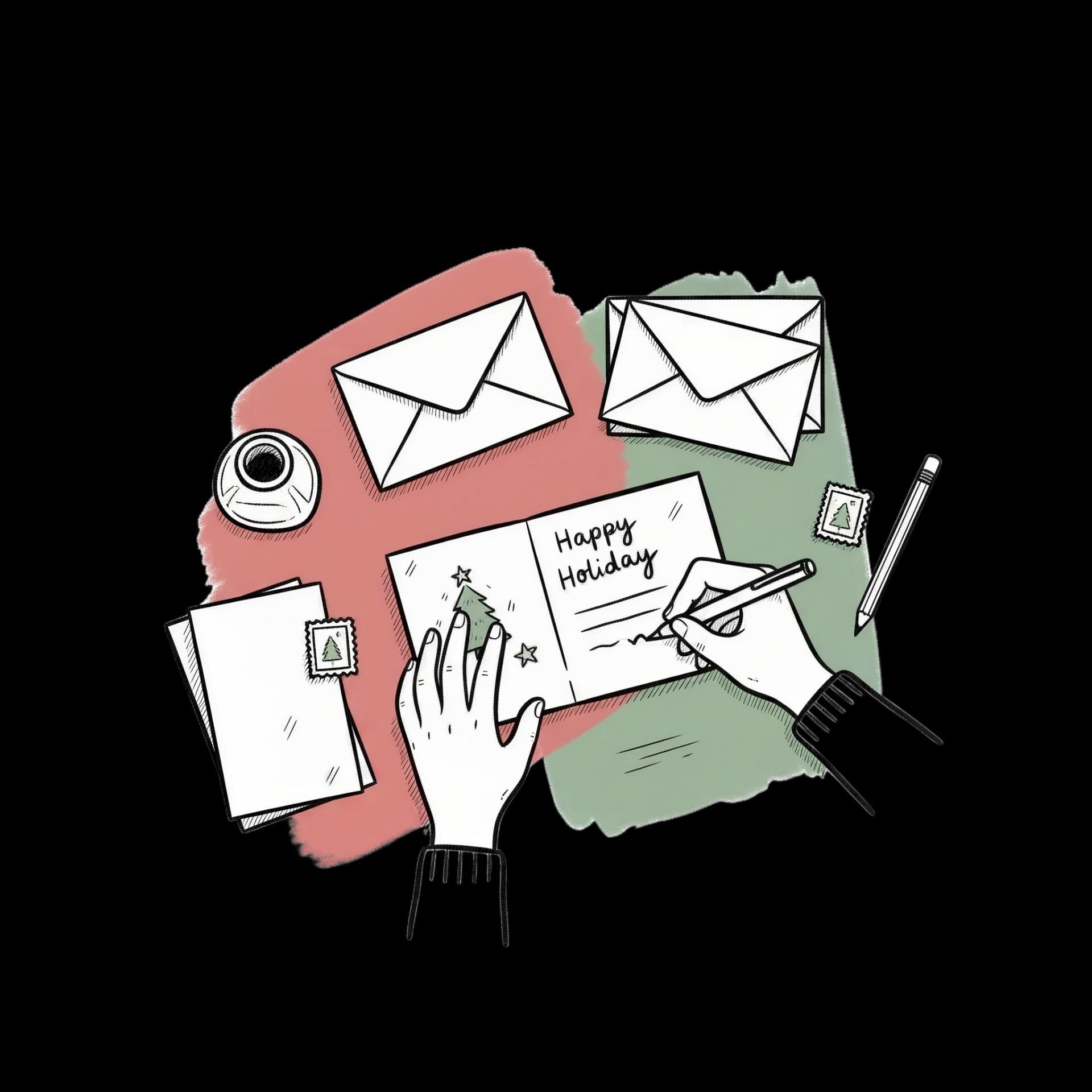 Crafting Holiday Cards