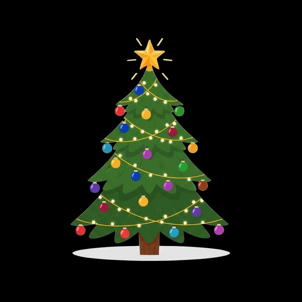 Decorated Christmas Tree