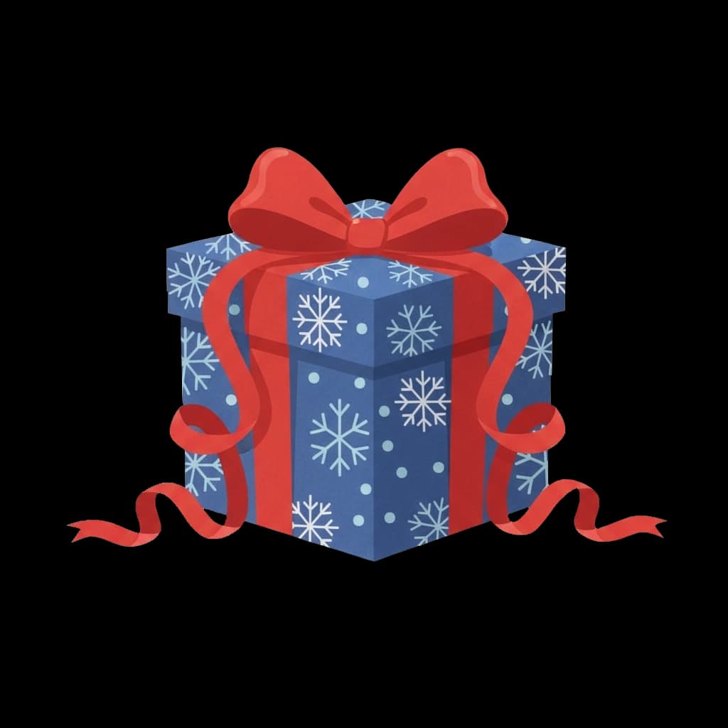 Festive Wrapped Gift