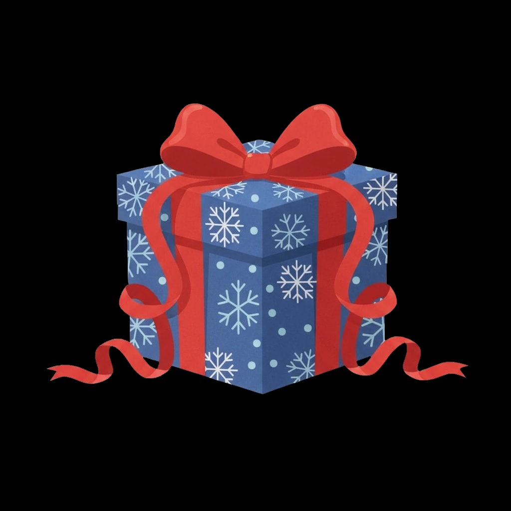 Festive Wrapped Gift