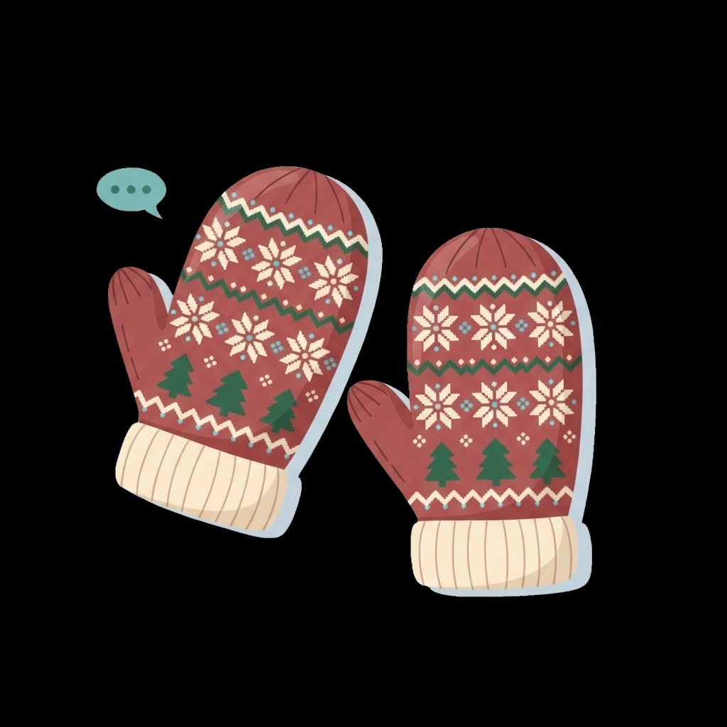 Cozy Knit Mittens