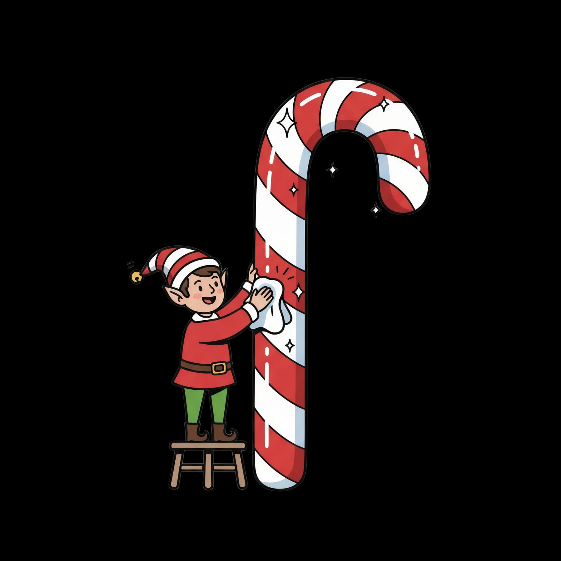 Giant Candy Cane Polish