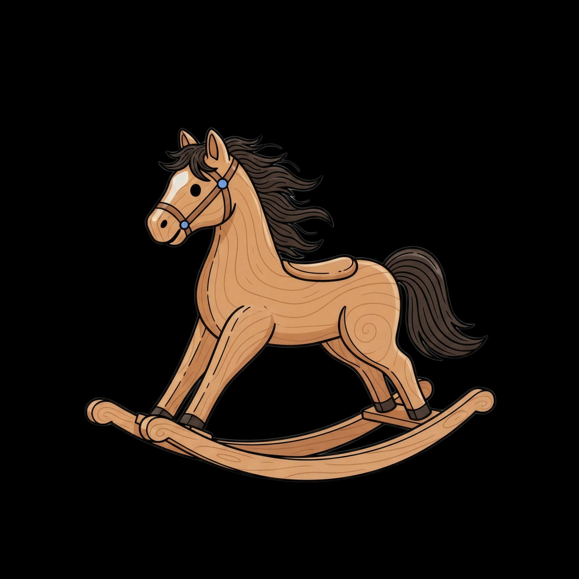 Classic Rocking Horse