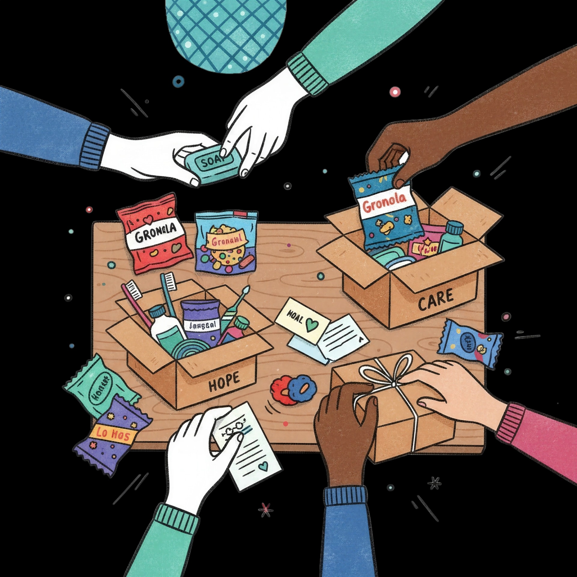 Care Package Assembly