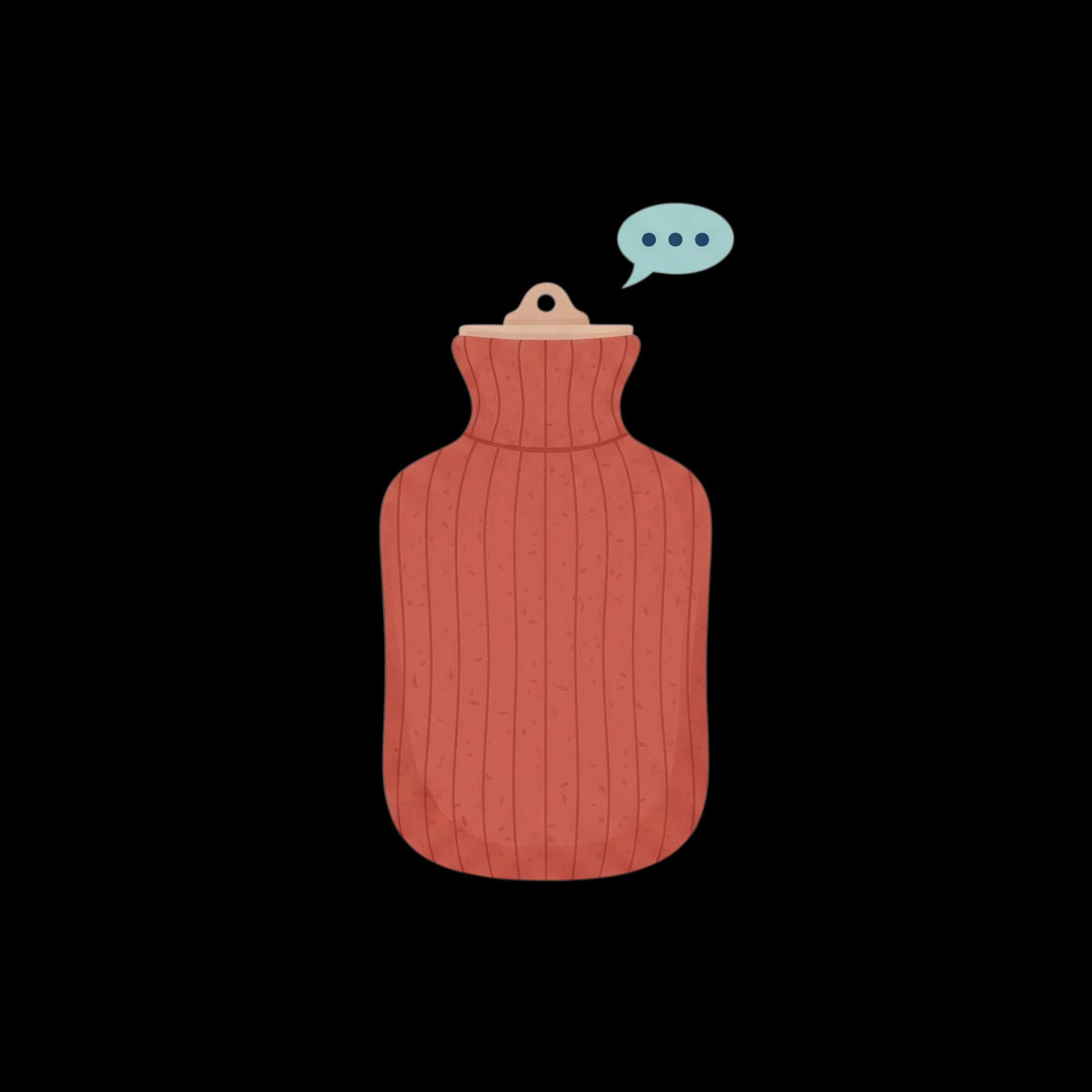 Knitted Hot Water Bottle