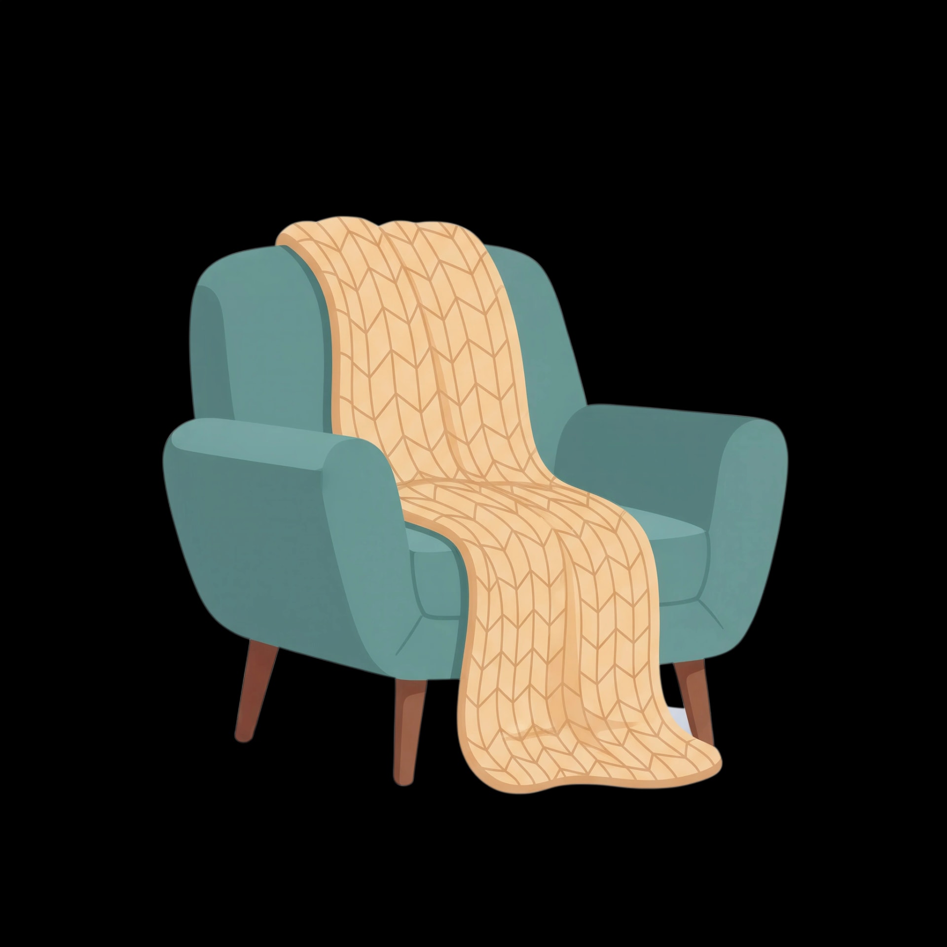 Cozy Knitted Blanket