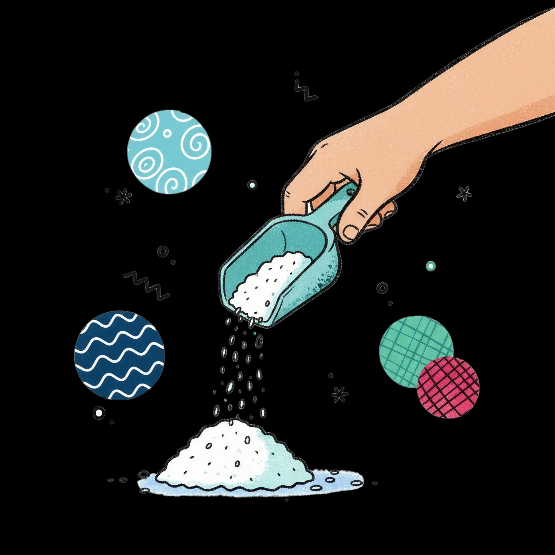 Scooping Sensory Snow