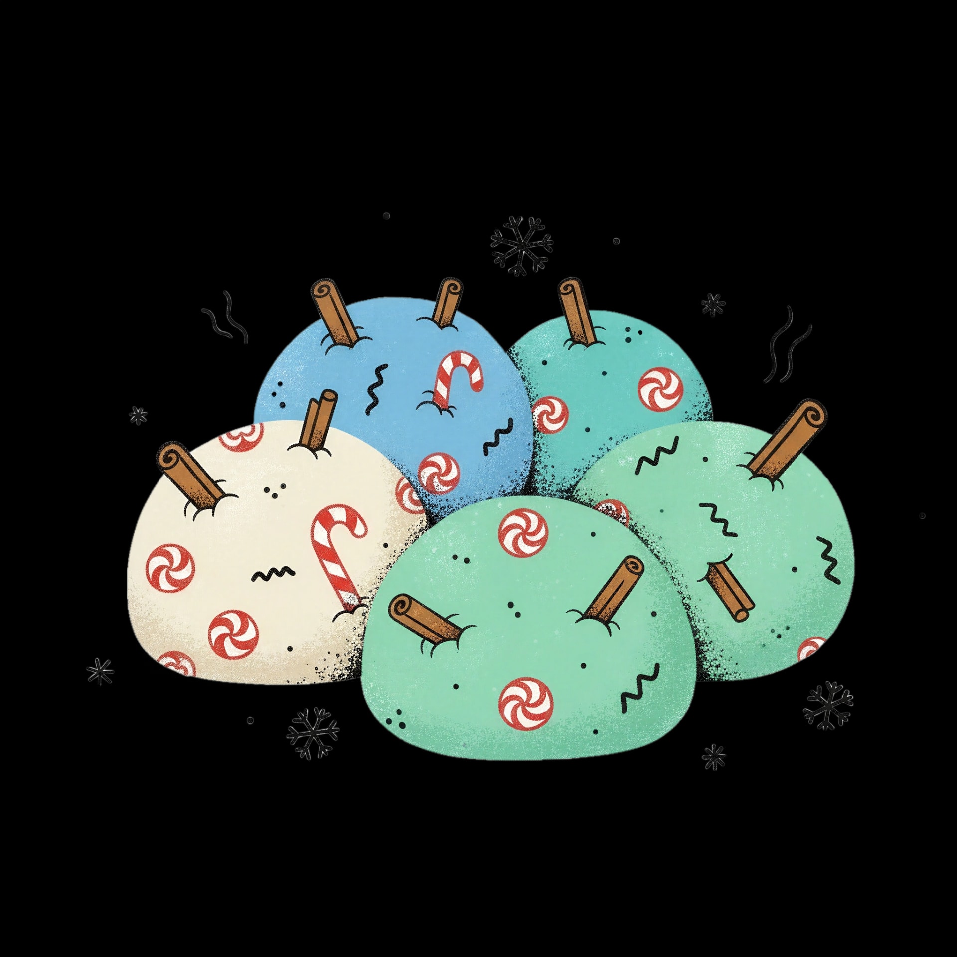 Scented Winter Playdough