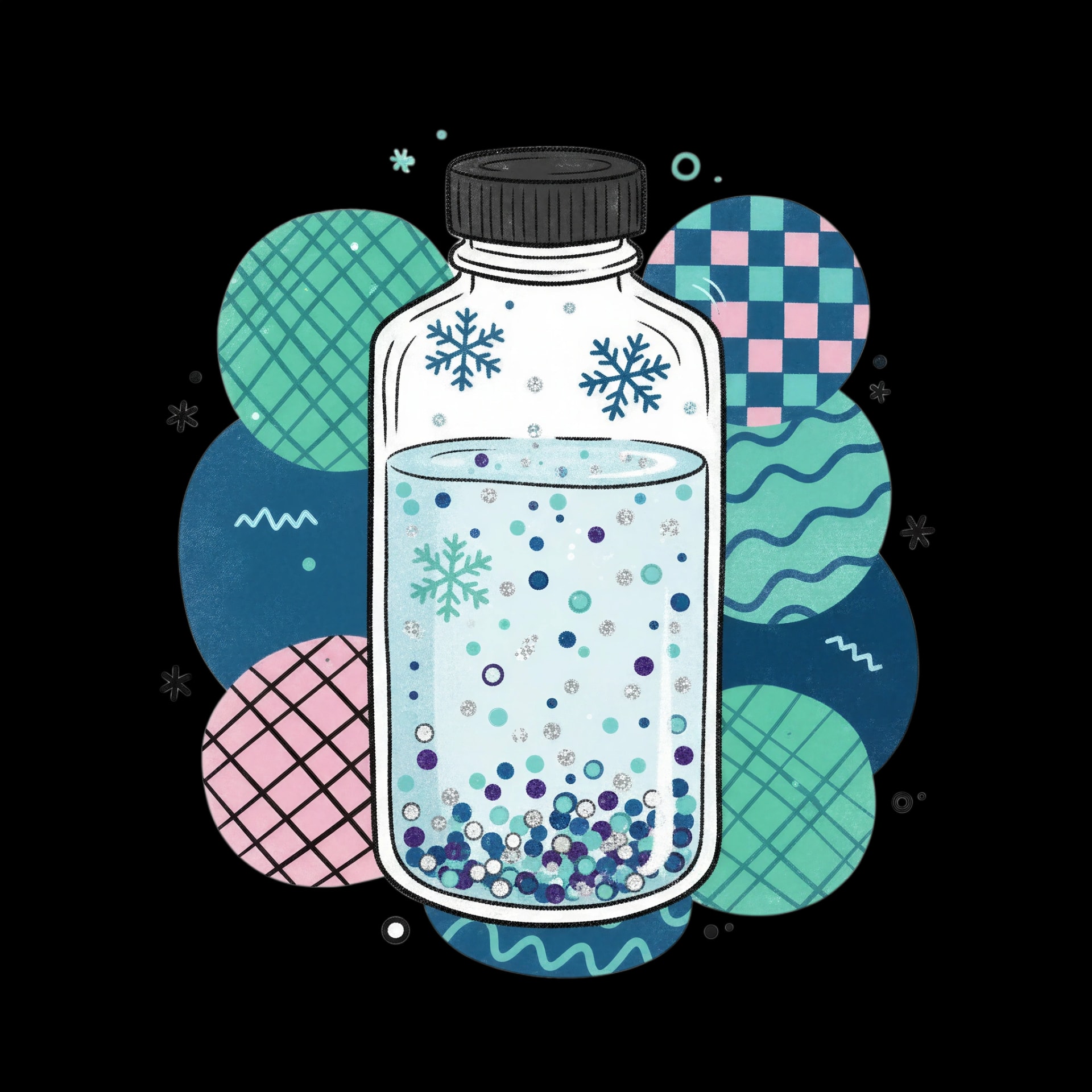 Winter Sensory Bottle