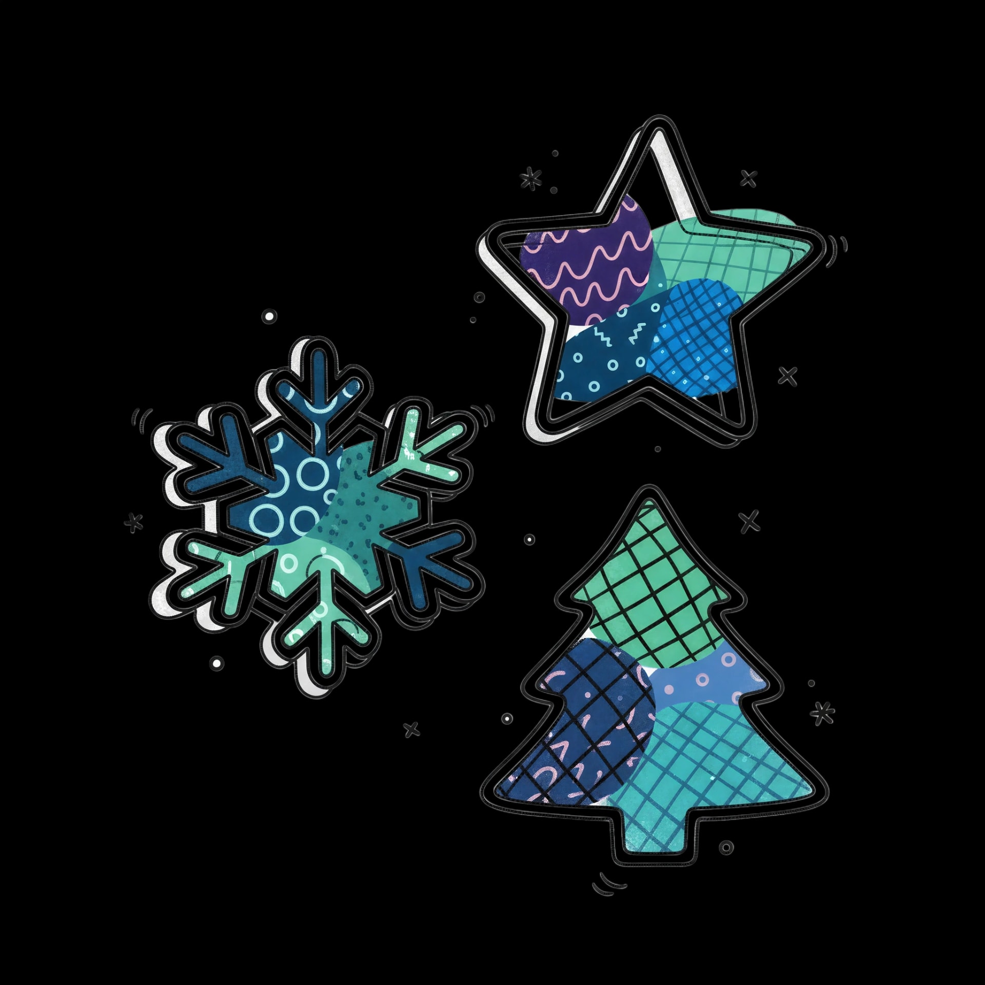 Winter Cookie Cutters