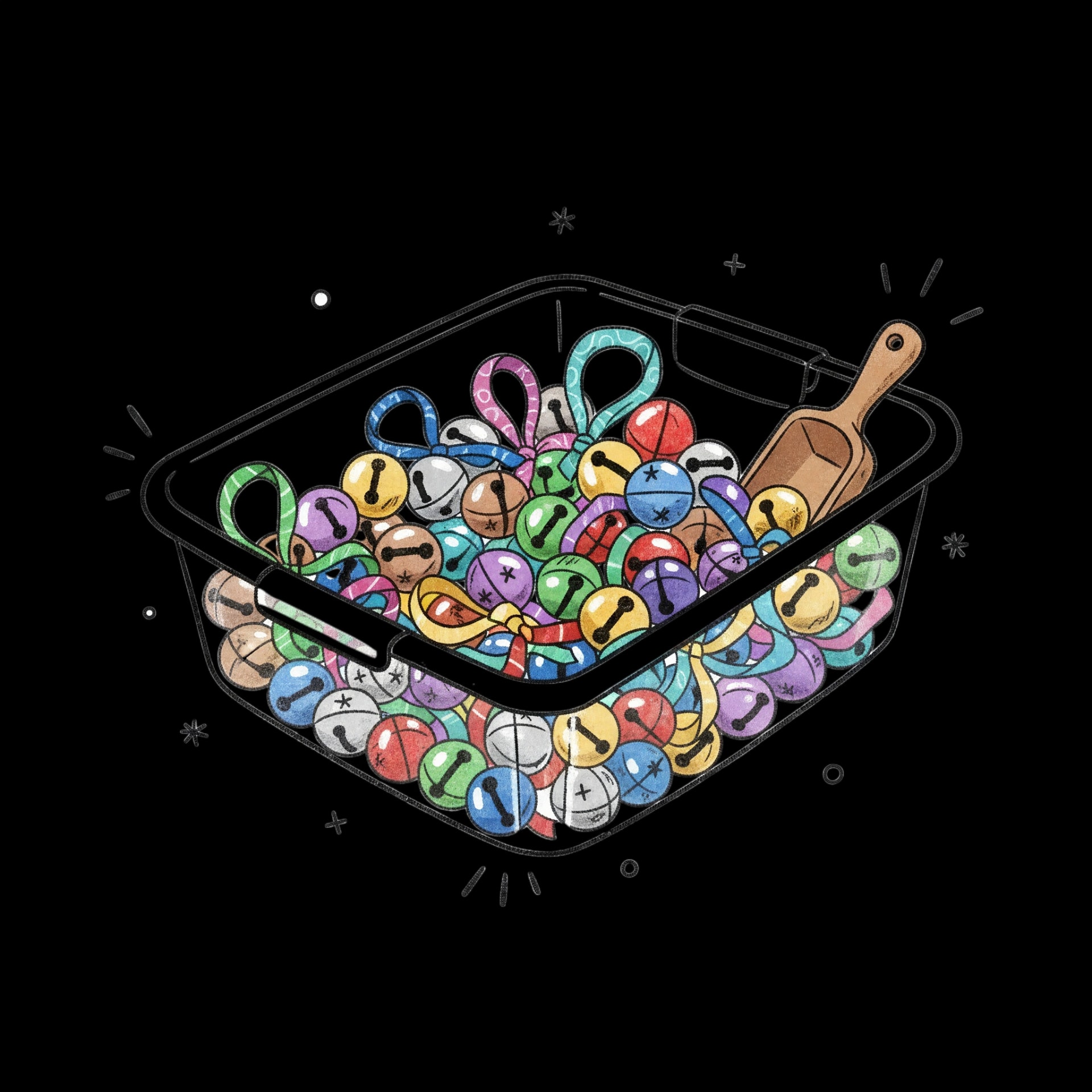 Jingle Bell Sensory Bin