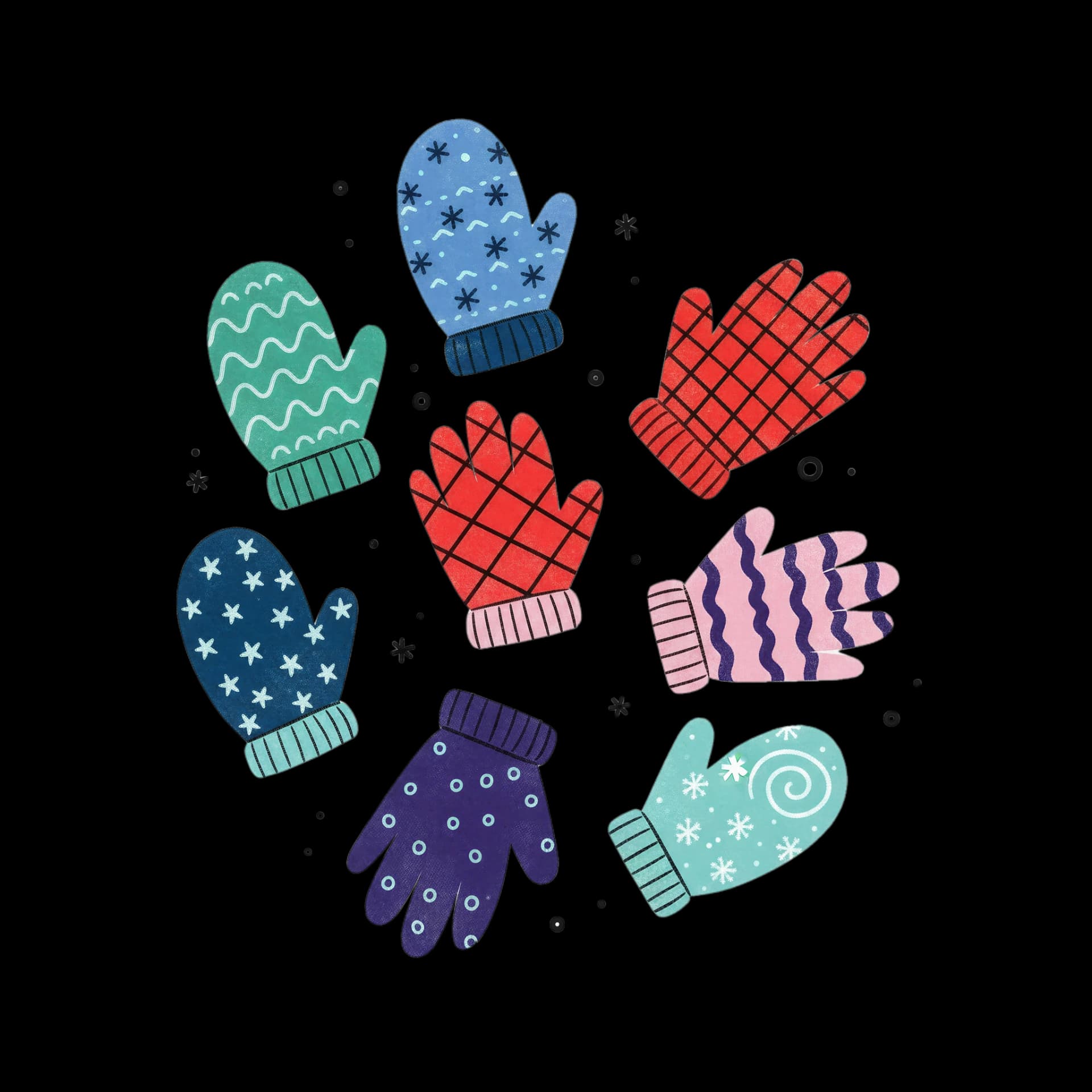 Textured Gloves Collection