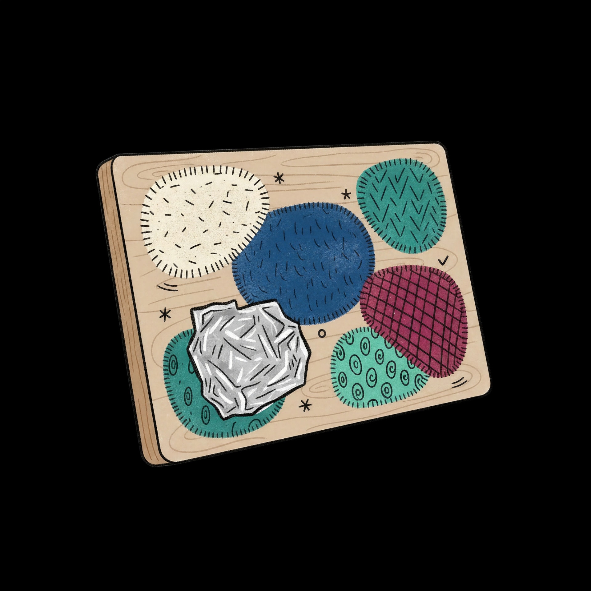 Winter Tactile Board