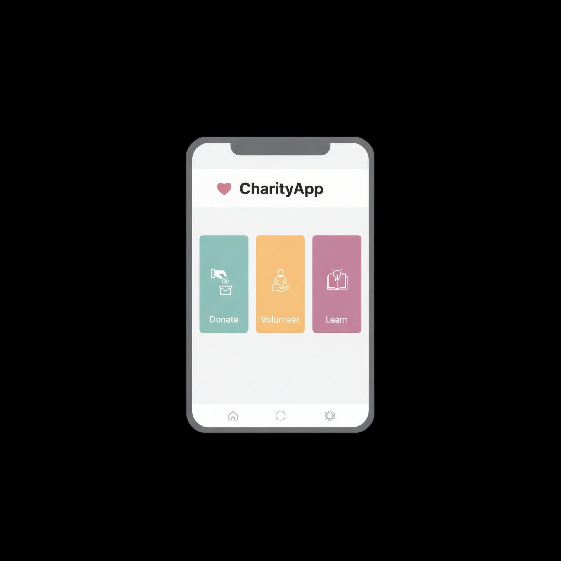 Charity Mobile App