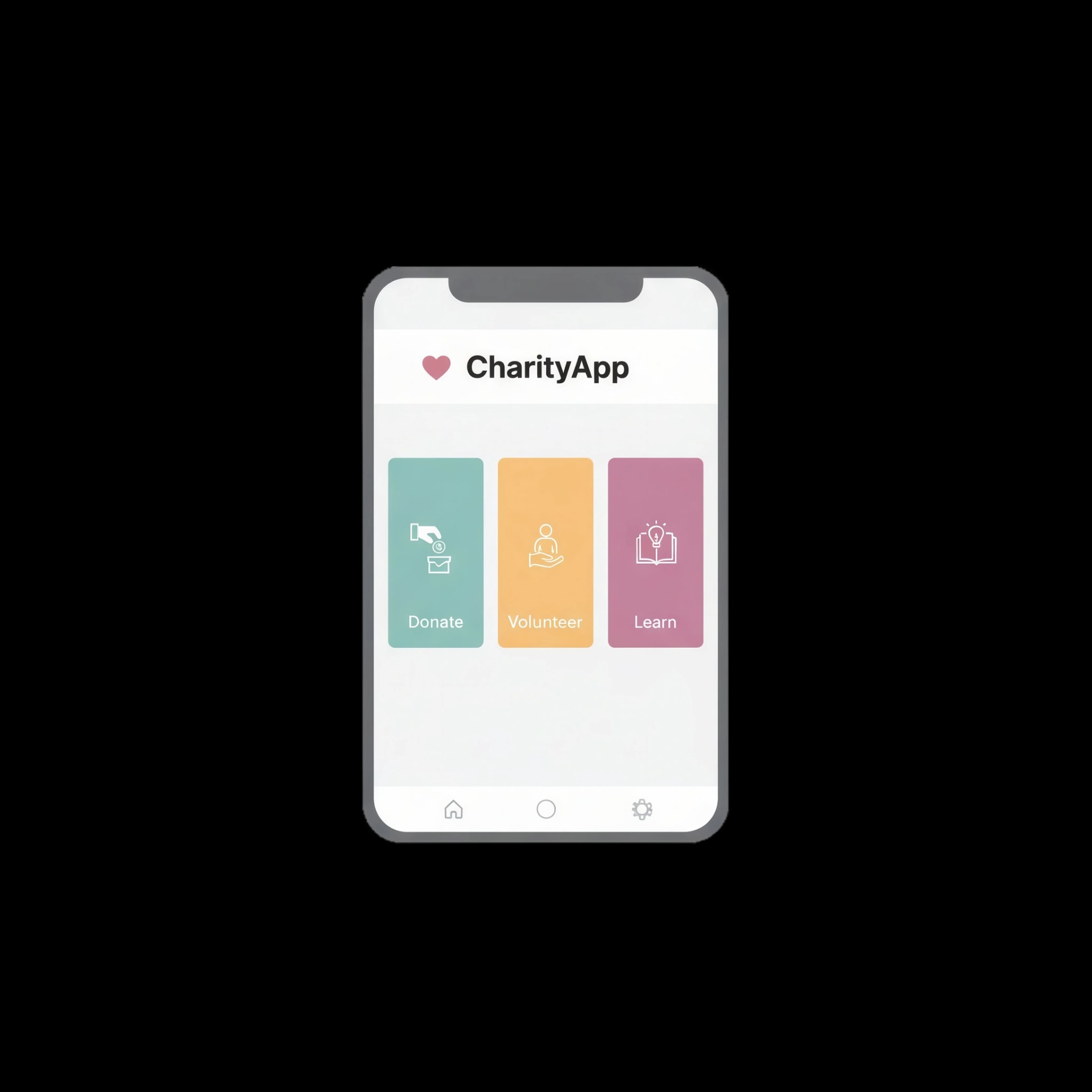Charity Mobile App