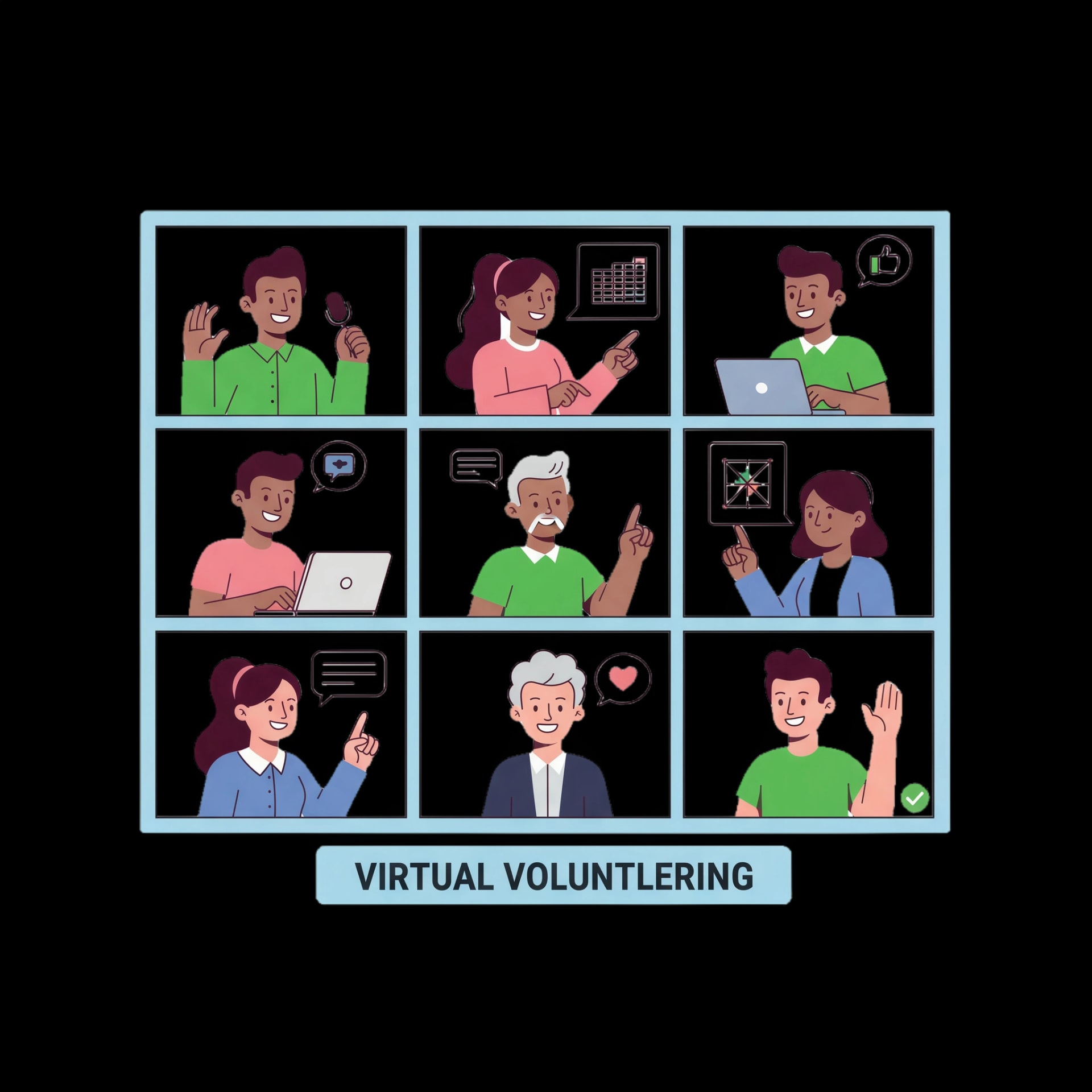 Virtual Volunteer Team