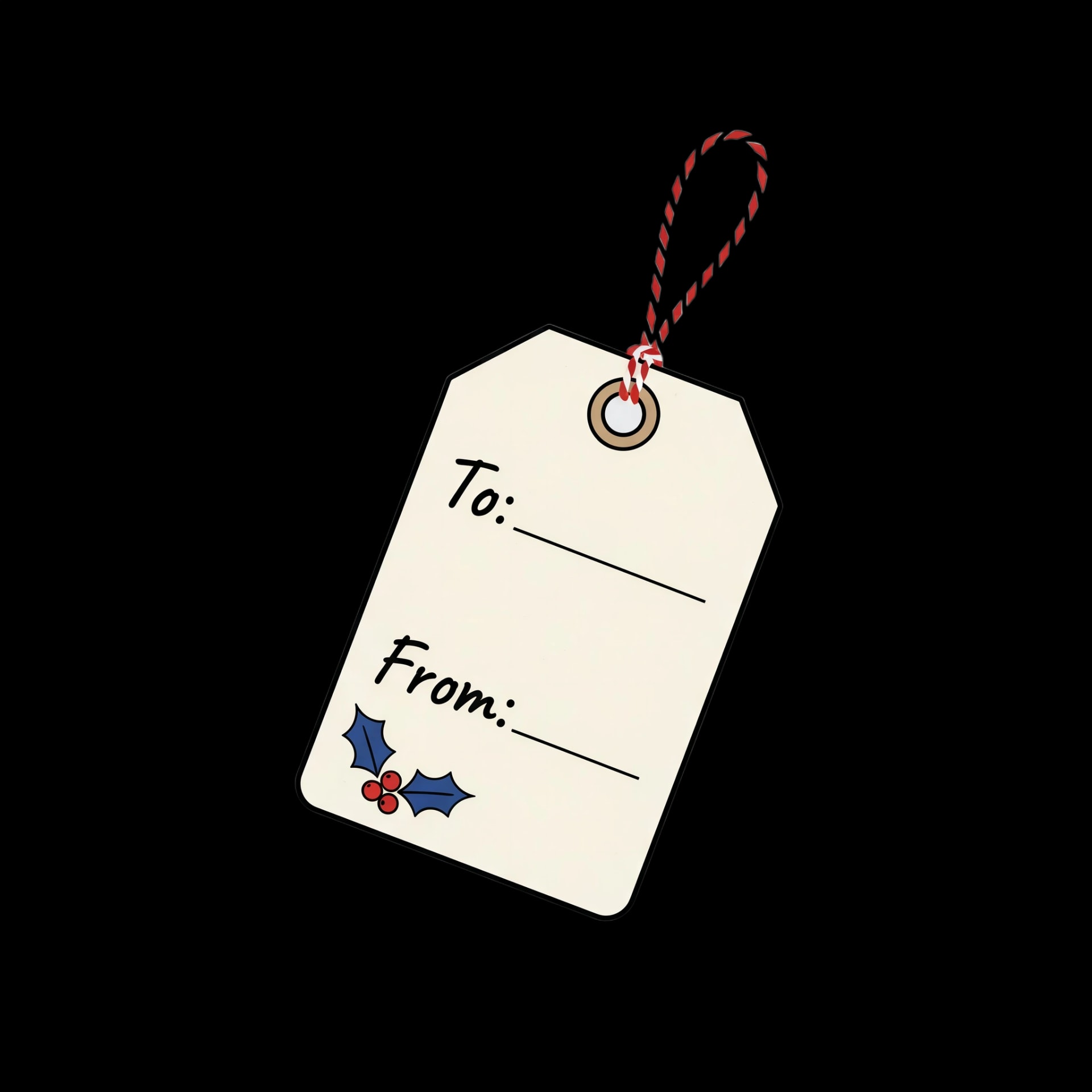 Personalized Gift Tag