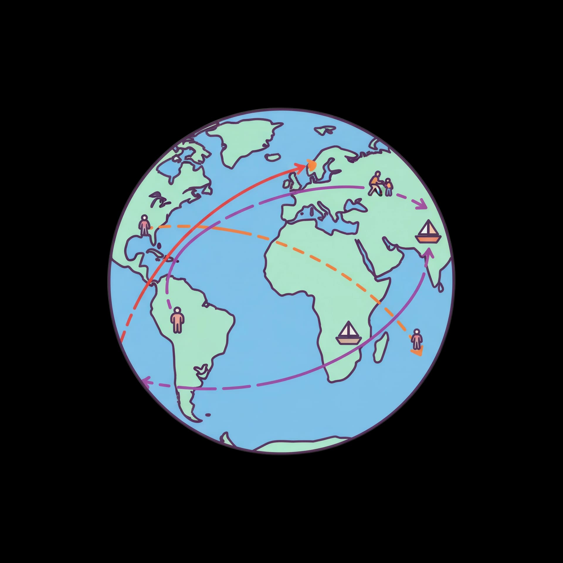 Global Migration Routes
