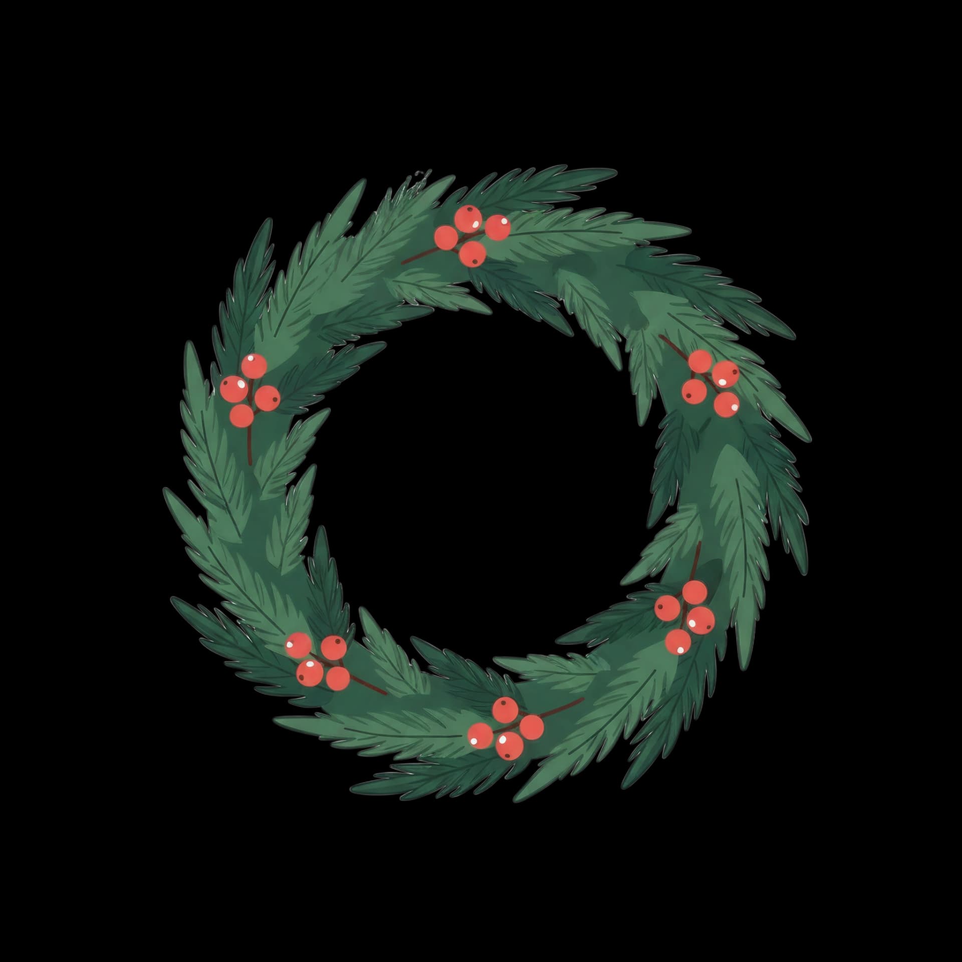 Elegant Winter Wreath