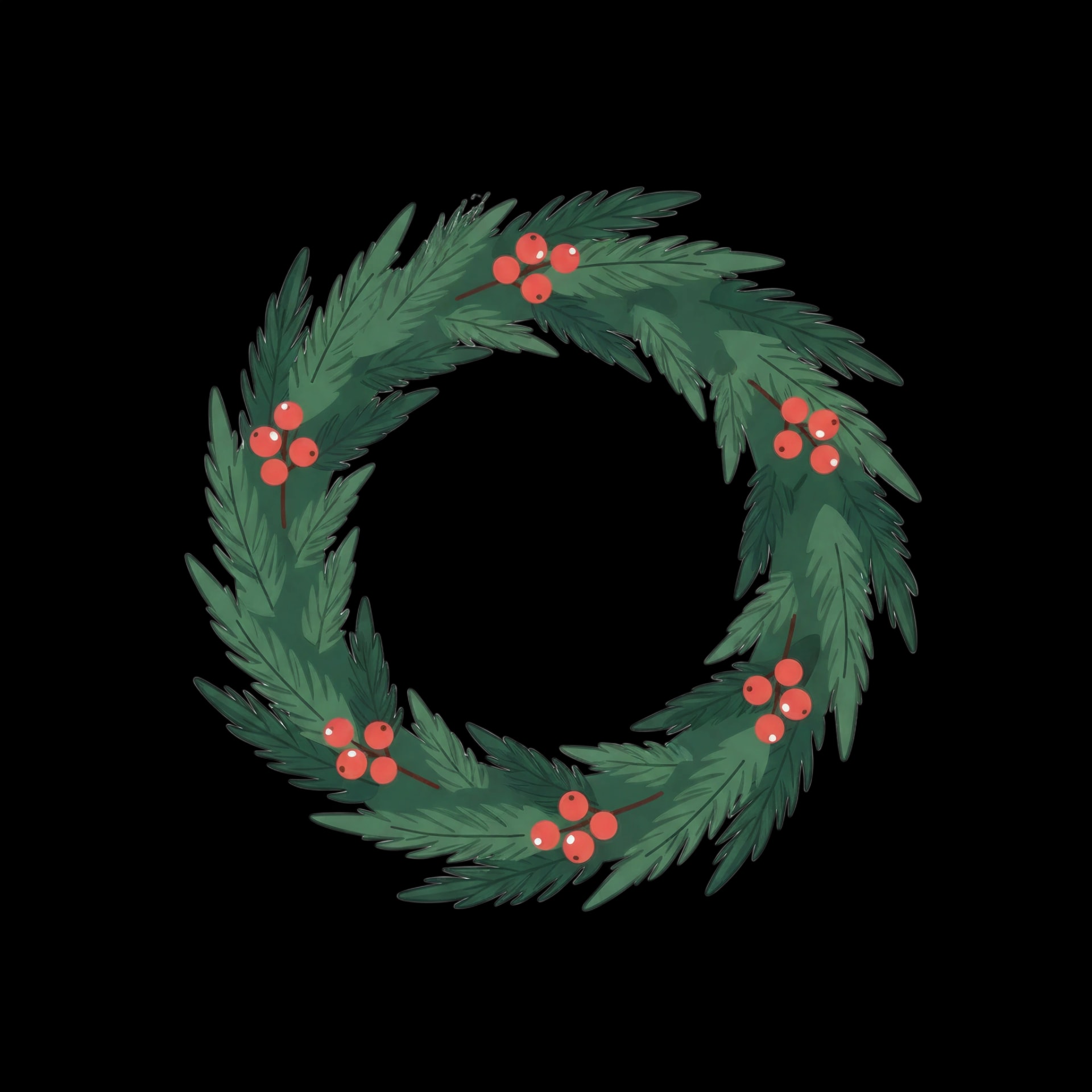 Elegant Winter Wreath