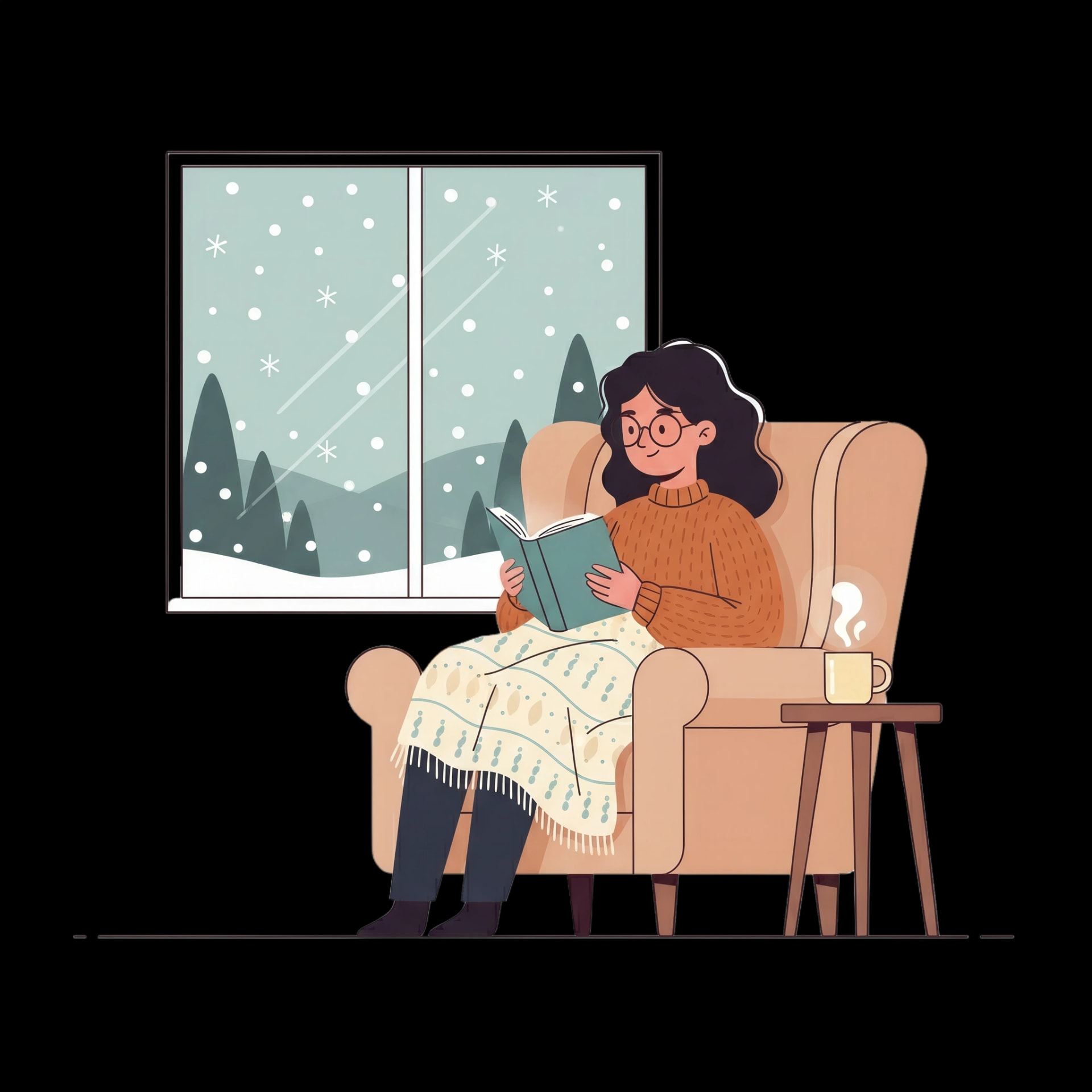 Winter Reading Nook