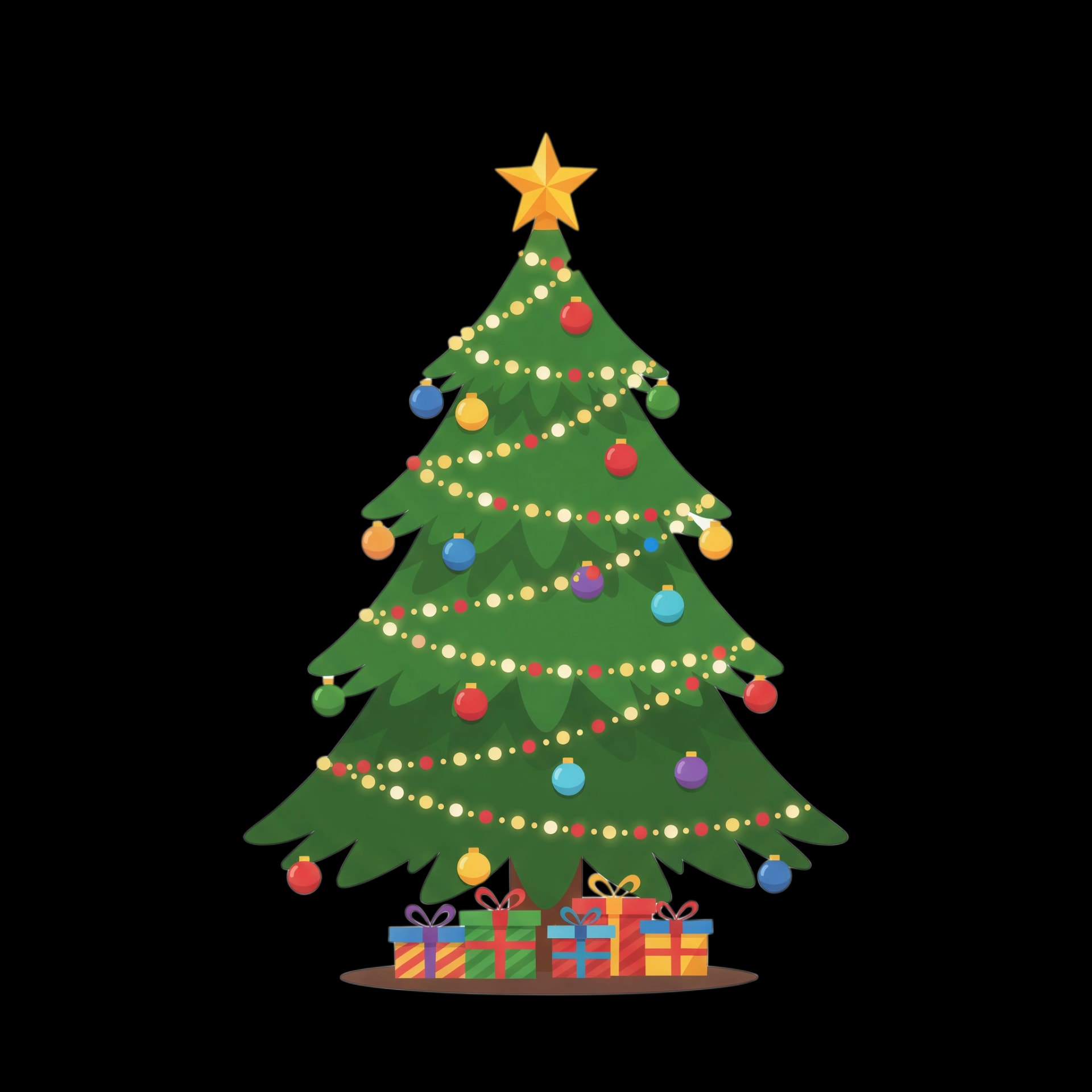 Decorated Christmas Tree