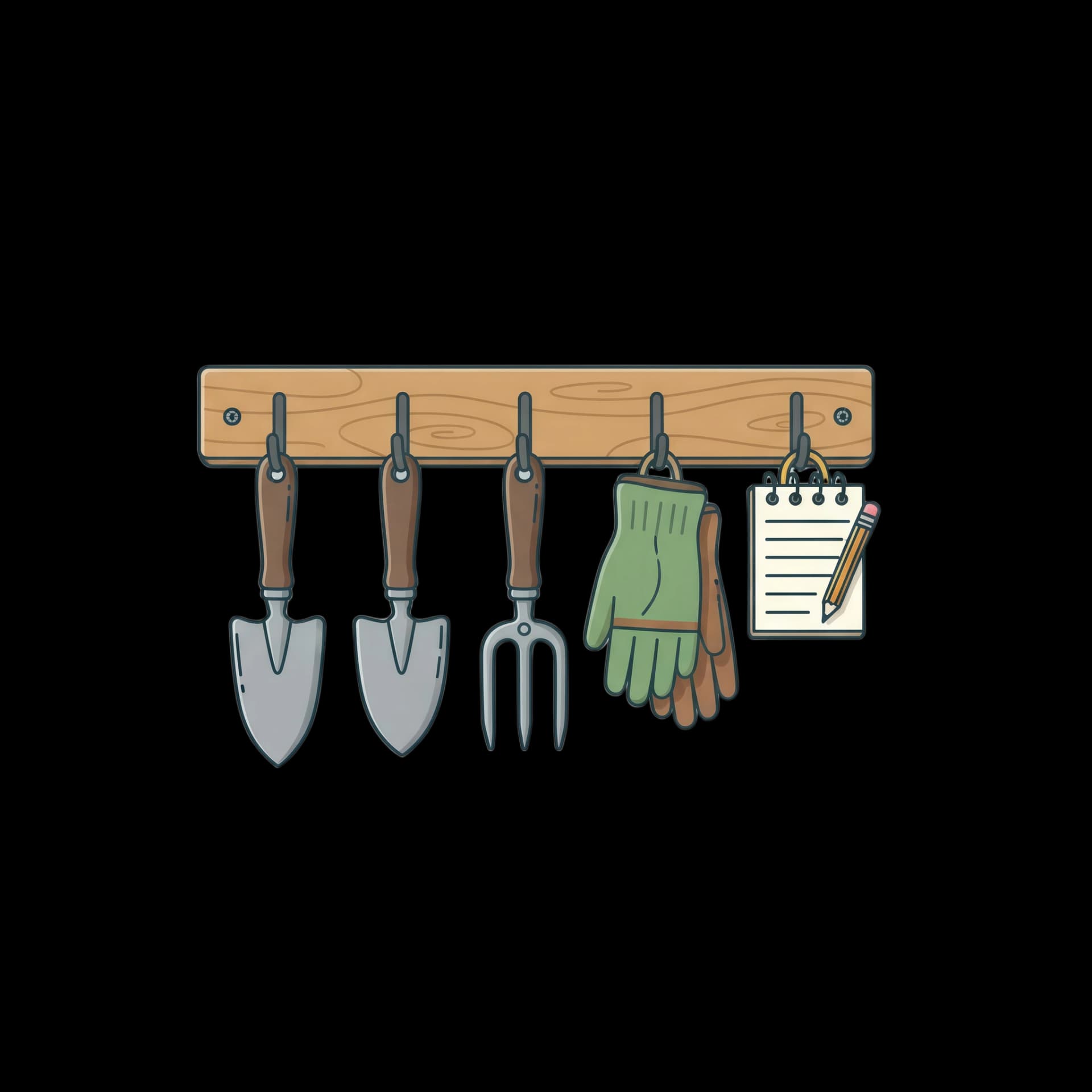 Garden Tool Storage