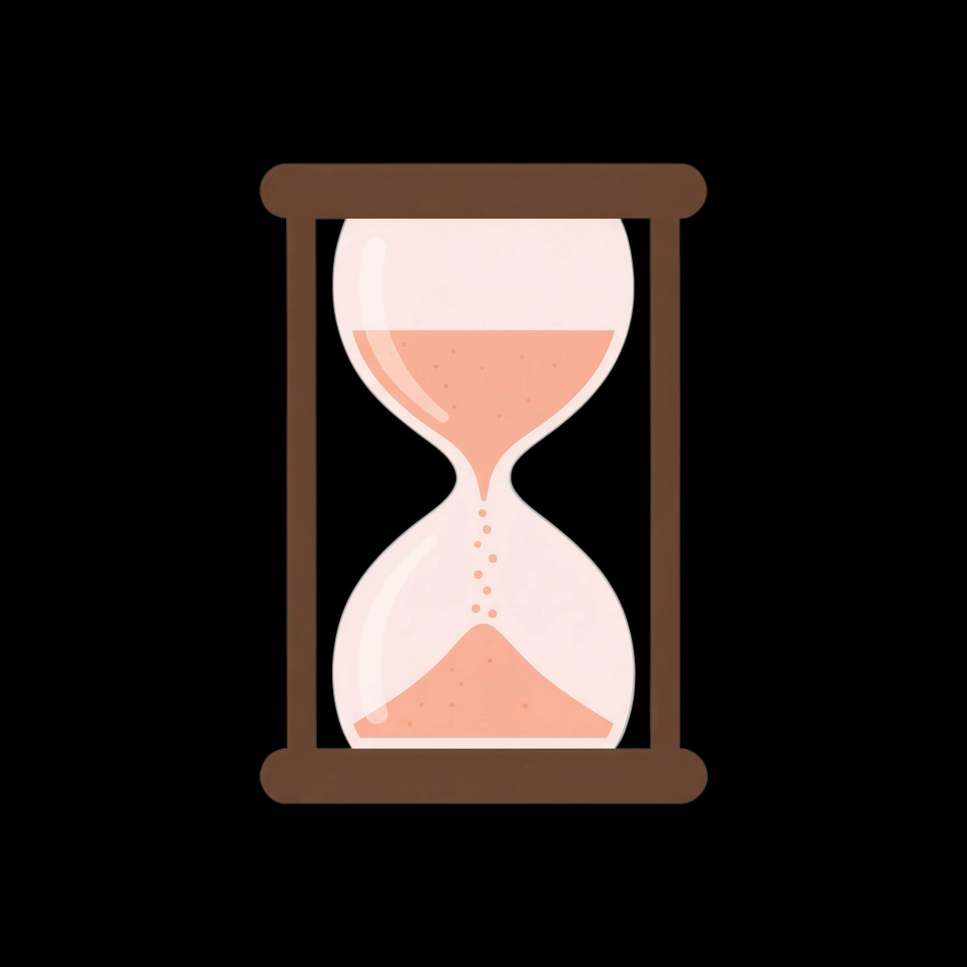 Flowing Time Hourglass