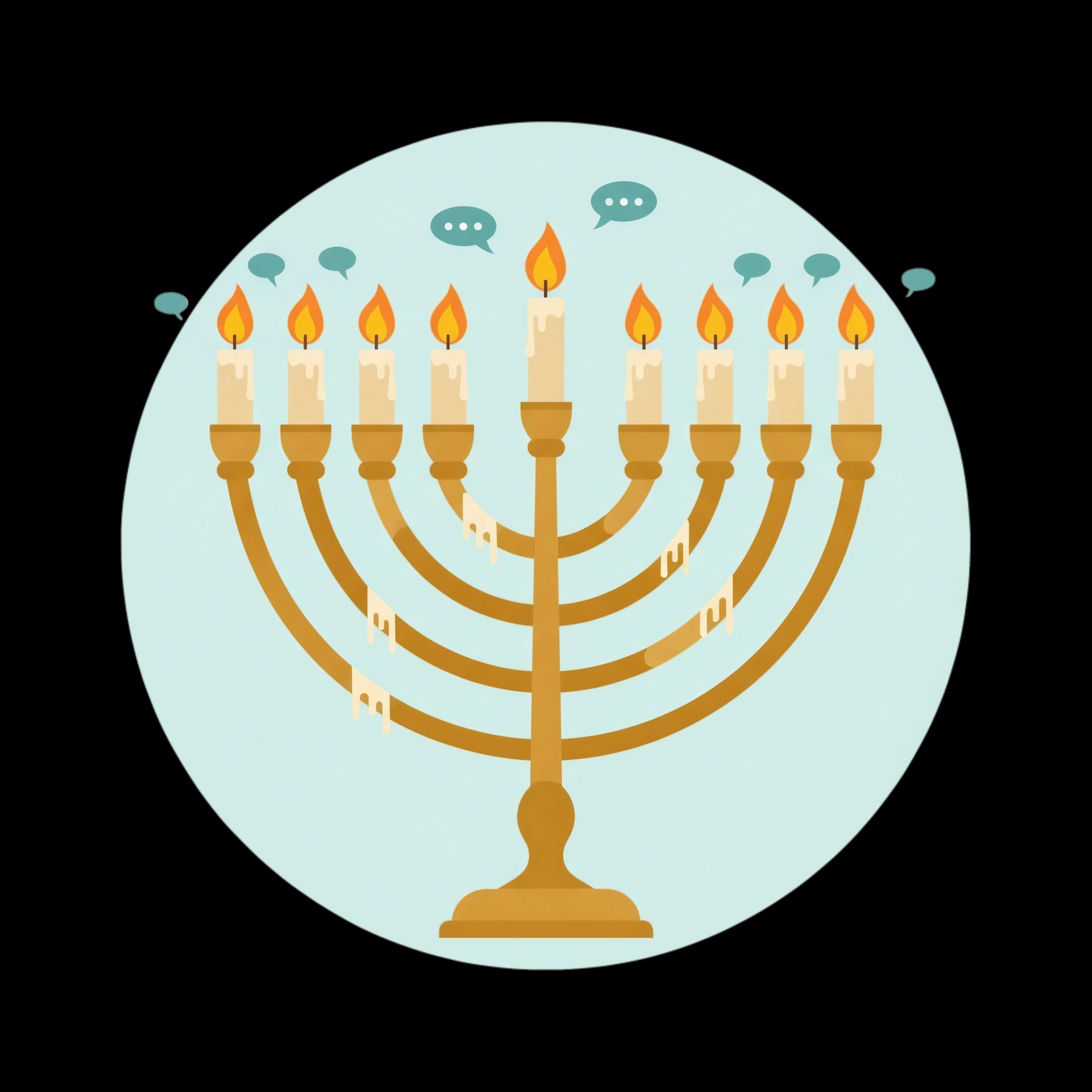 Hanukkah Menorah