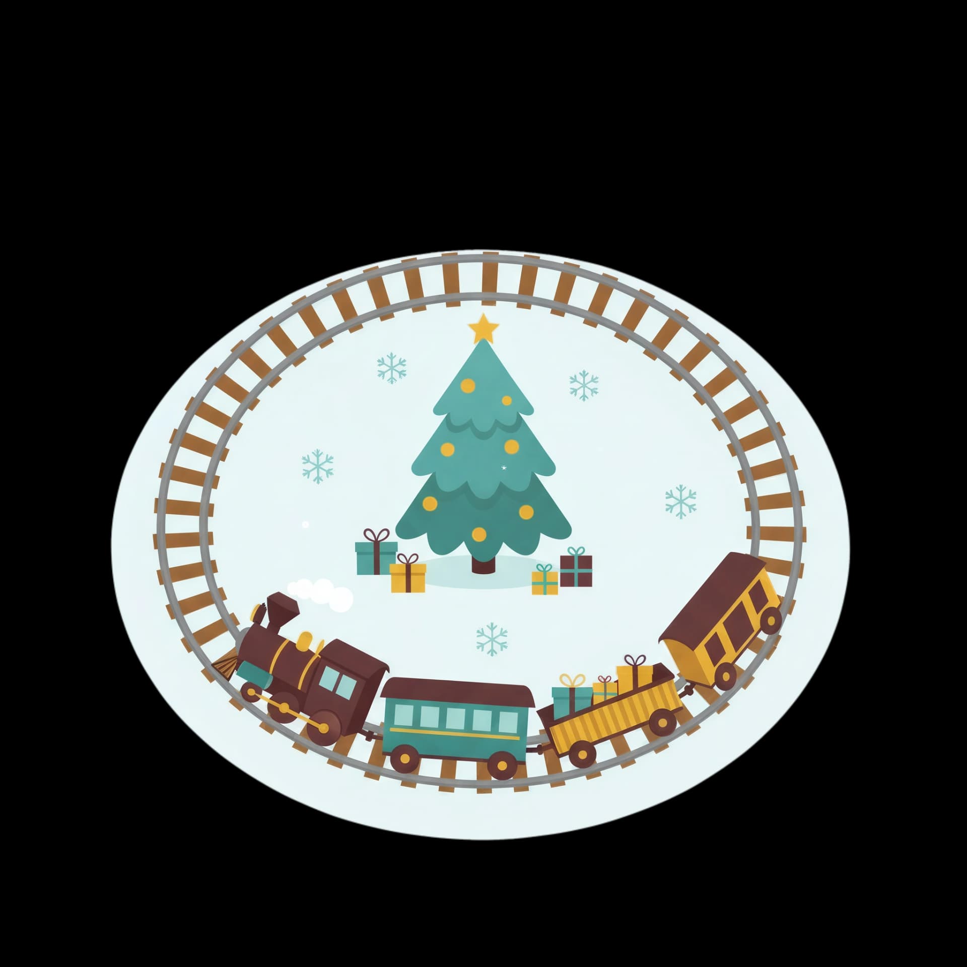 Classic Holiday Train