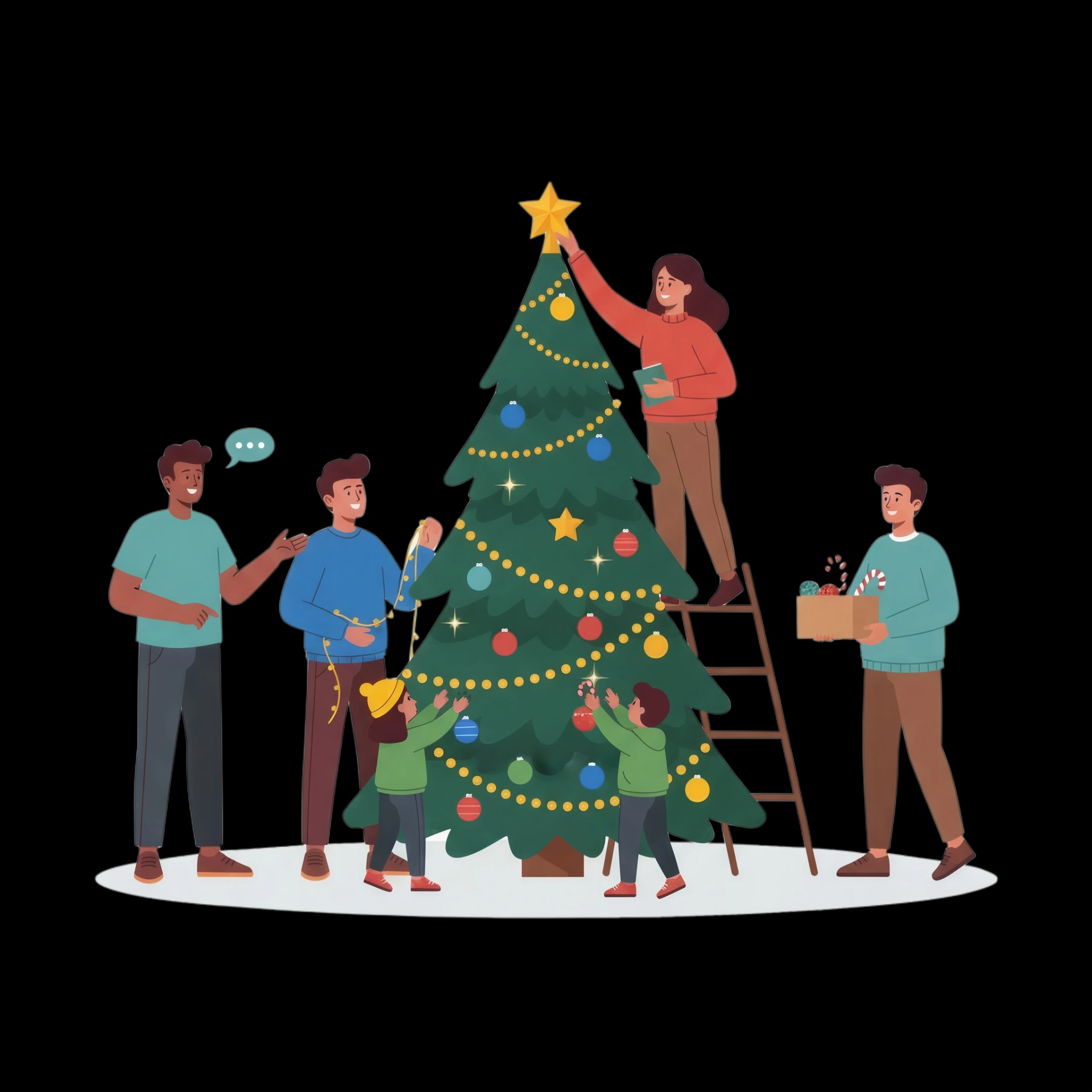 Community Tree Decorating
