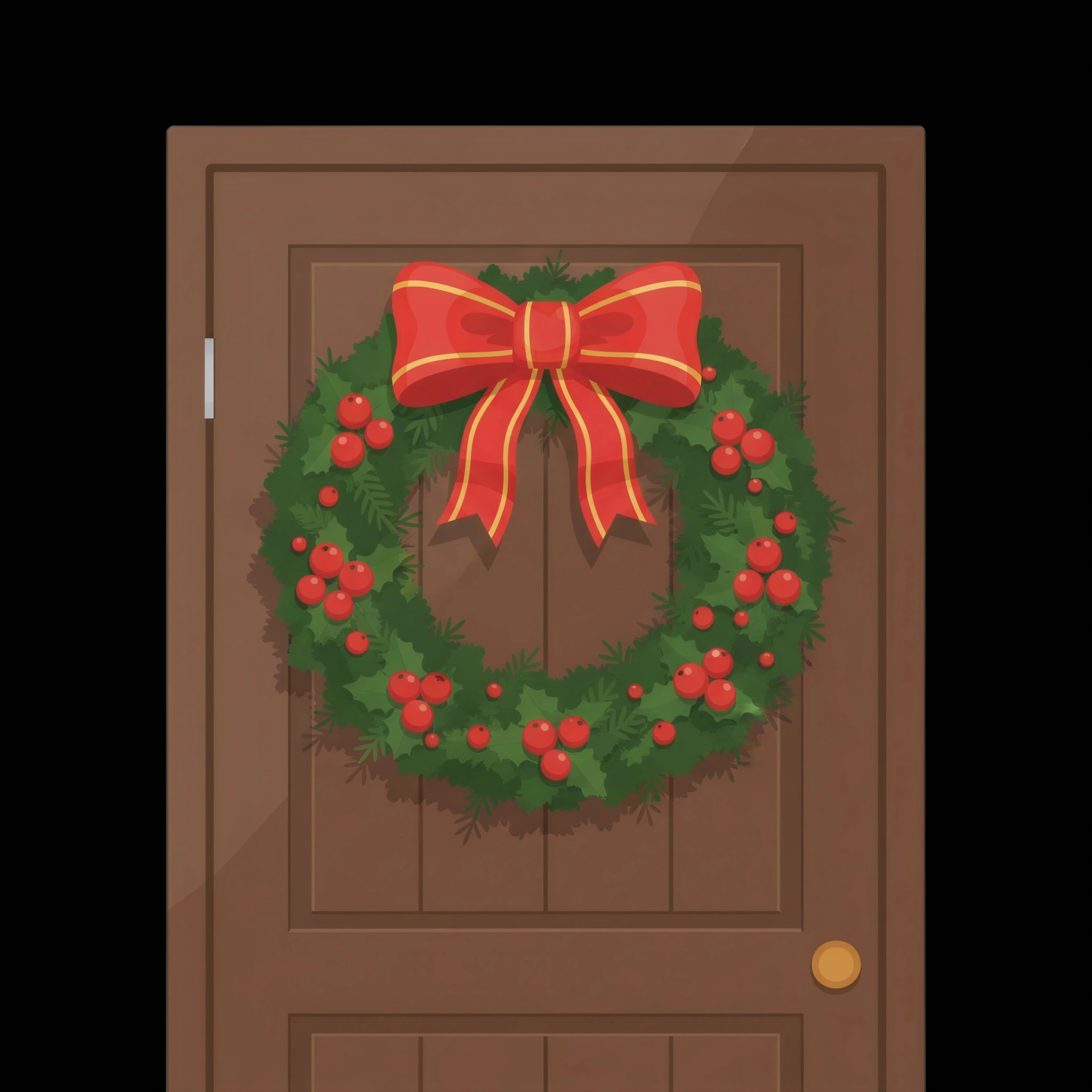 Festive Door Wreath