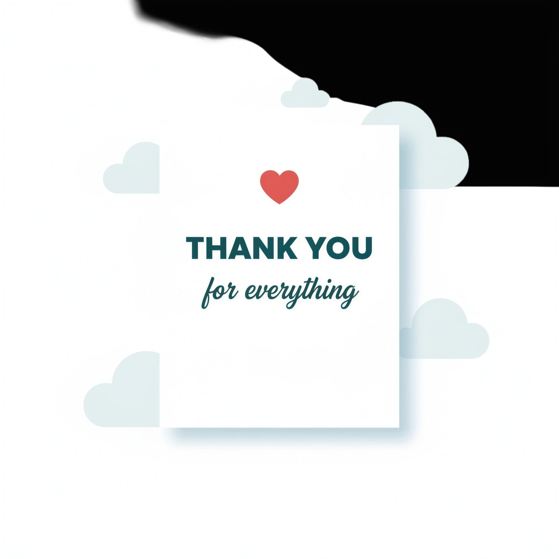 Simple Thank You Note