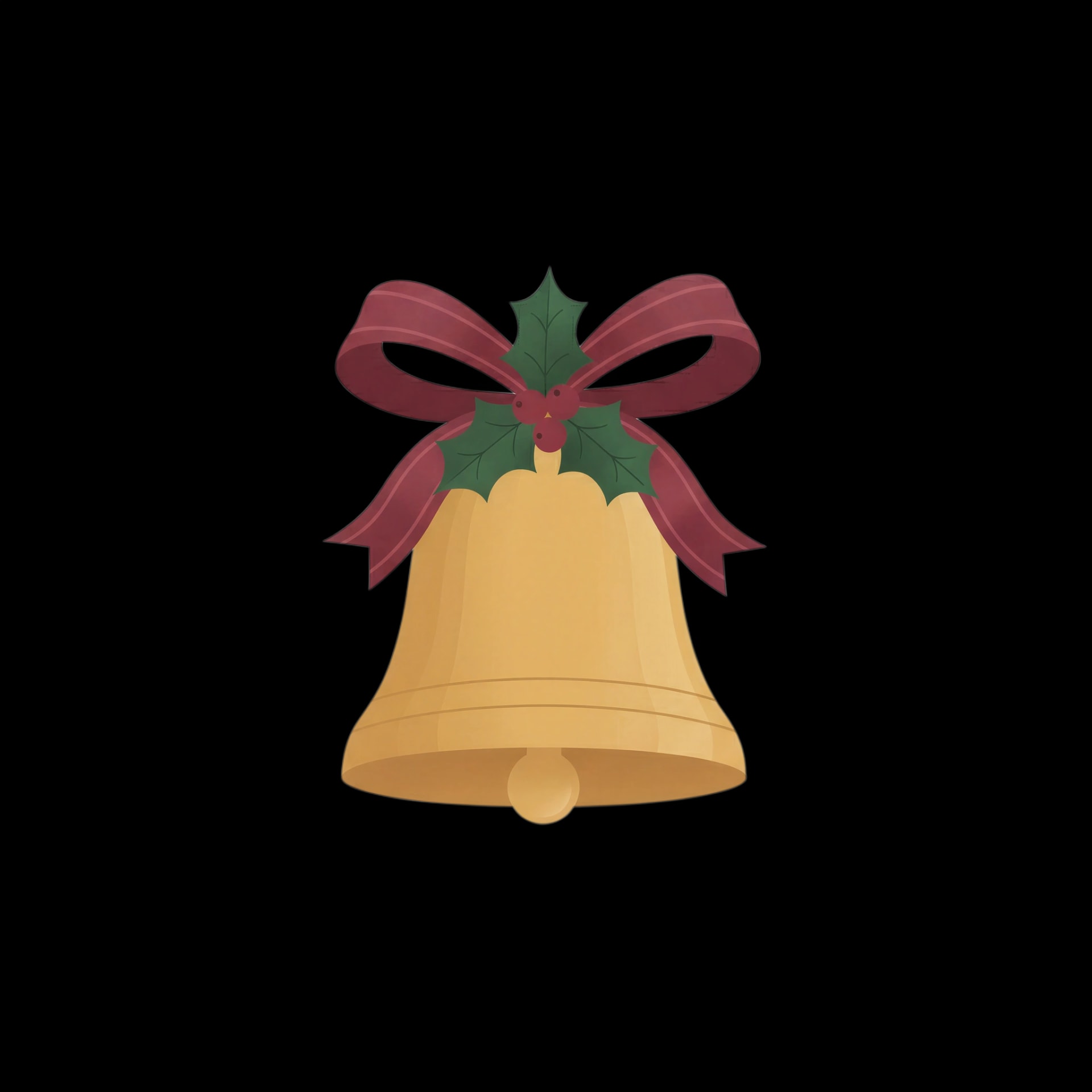 Festive Ribbon Bell