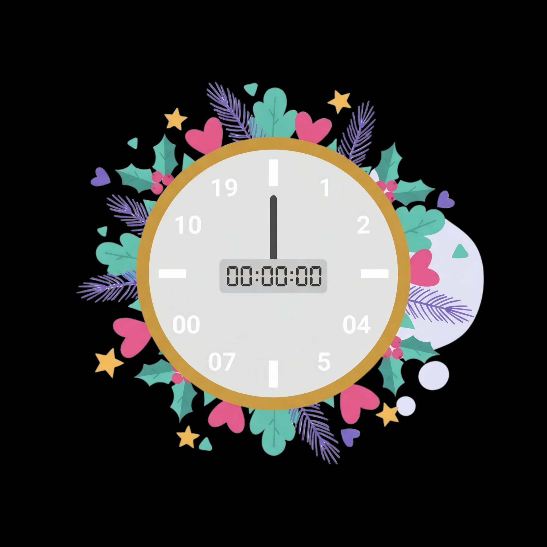 Festive Countdown Timer