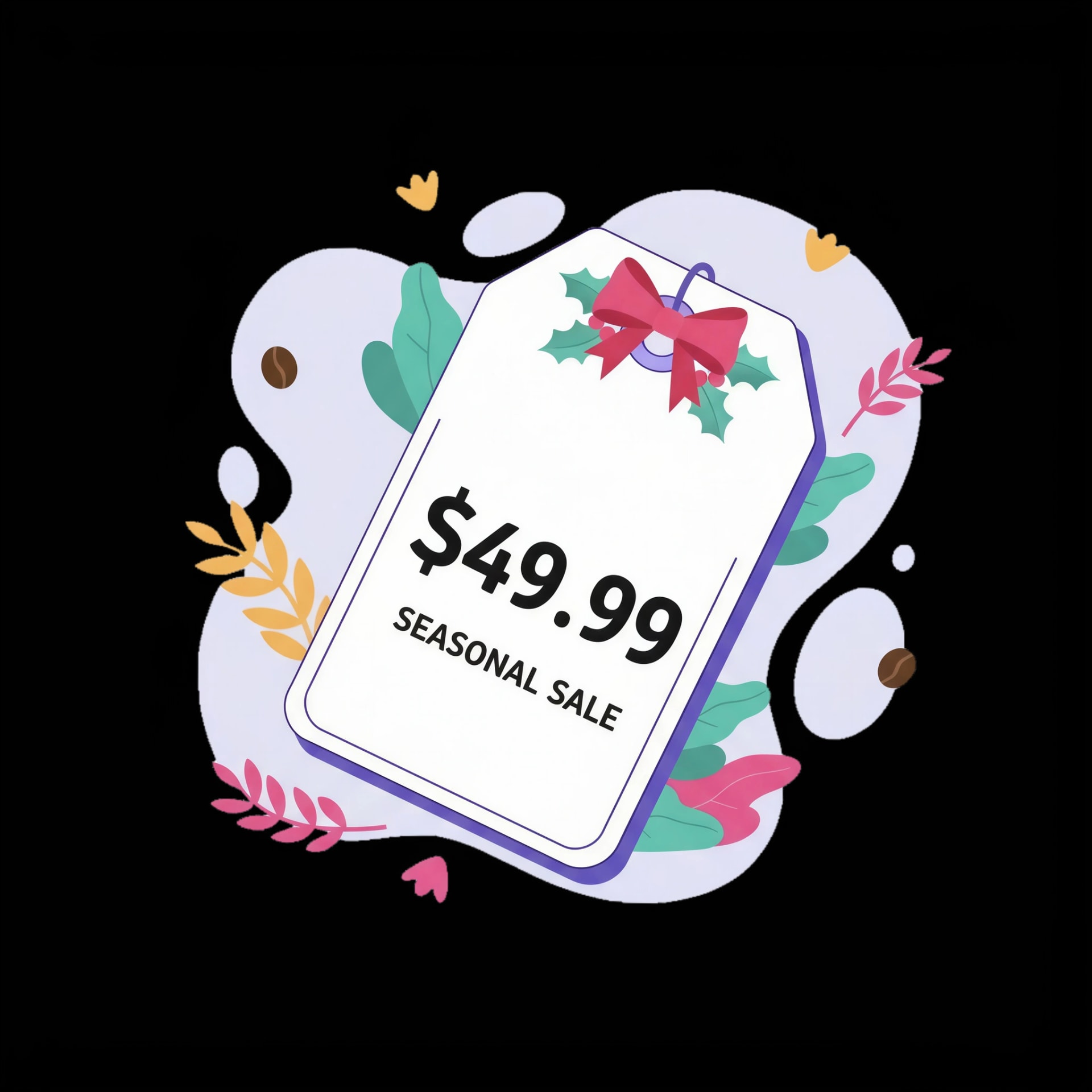Festive Sale Tag
